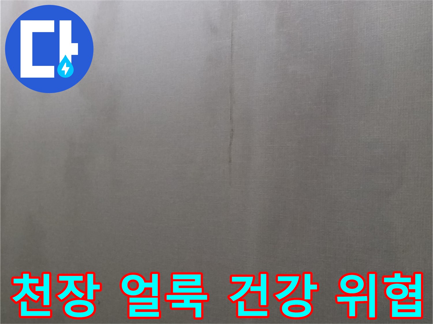 강북구 미아동 다솜빌라 누수 - 천장 얼룩은 심미적 문제 넘어 건강 위협