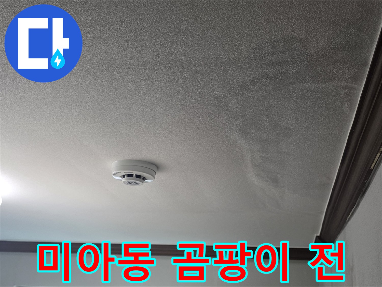 미아동 누수 - 곰팡이 발생 전, 천장 얼룩 발견 즉시 조치