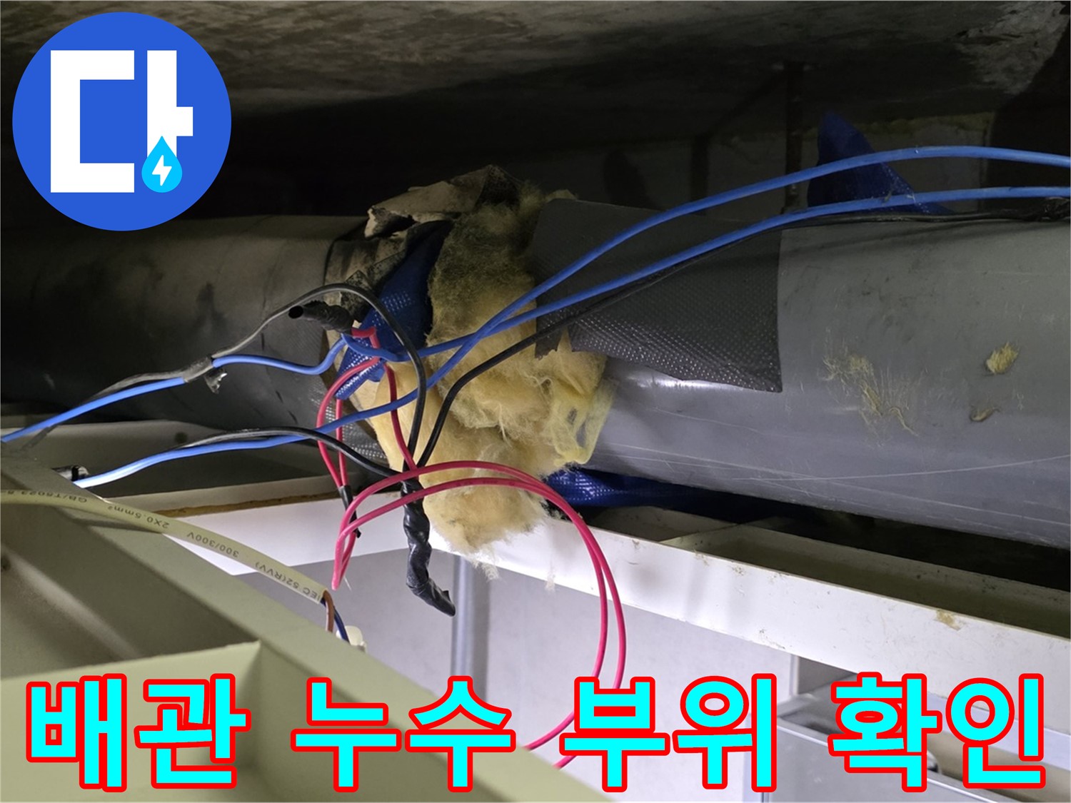 중계동 라이프청구신동아 아파트 누수탐지 - 문제의 배관 위치를 정확히 파악하고 누수 원인을 진단했습니다