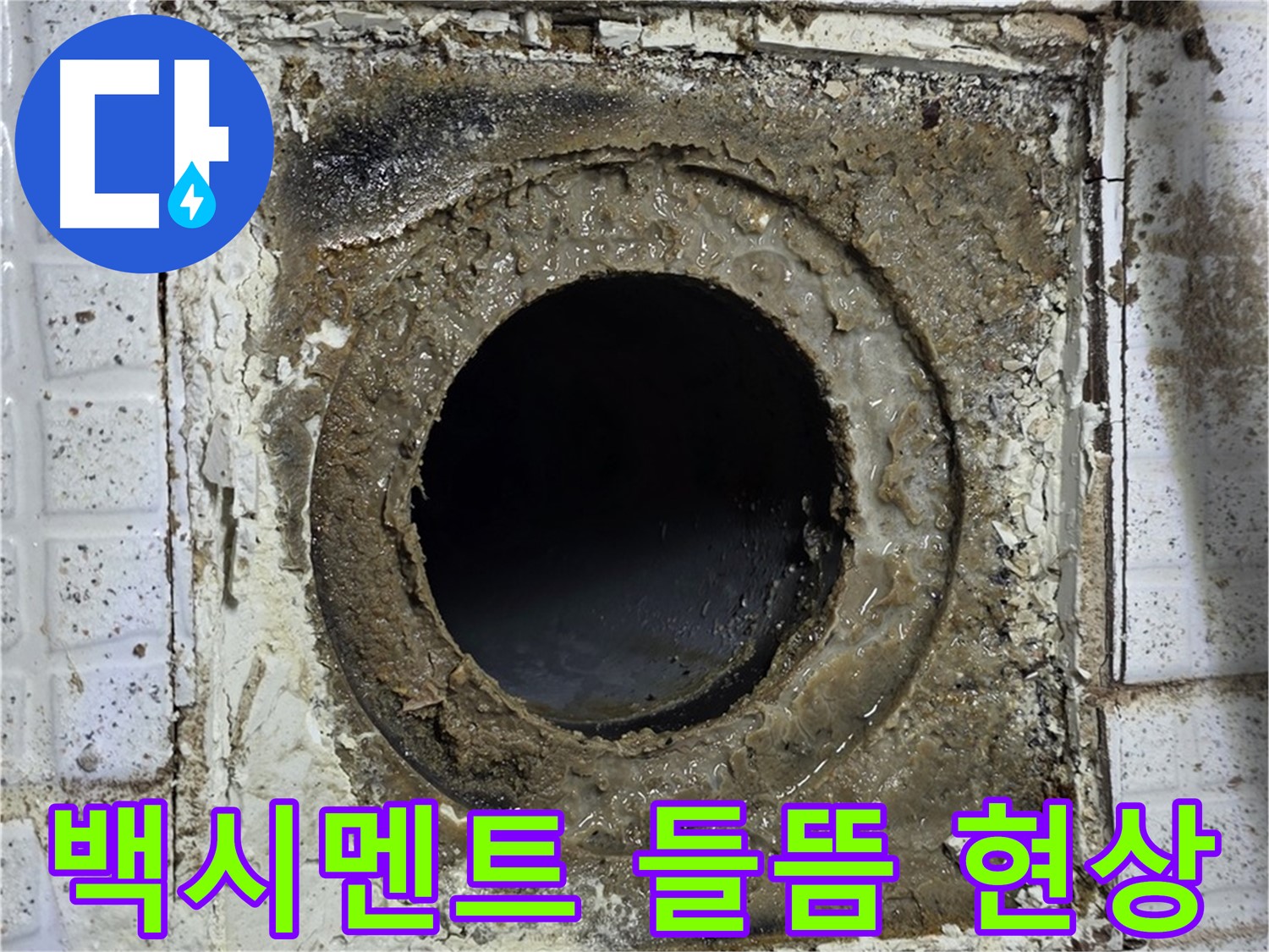 과천시 문원동 욕실 유가 주변 백시멘트 들뜸 현상 - 누수 초기 징후