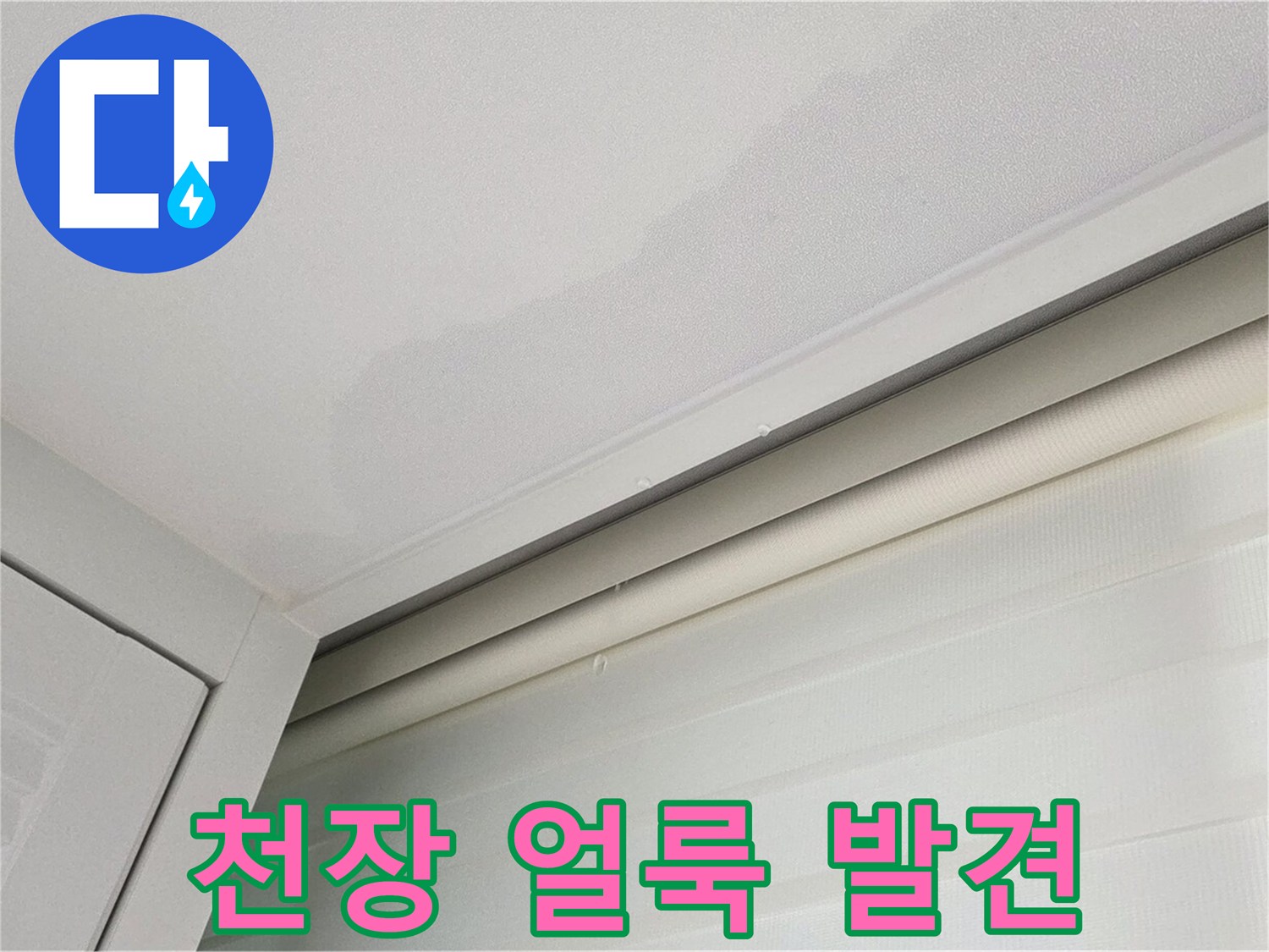 양주 삼숭동 자이아파트 천장 누수 - 천장 얼룩 발견 - 빠른 점검 필수