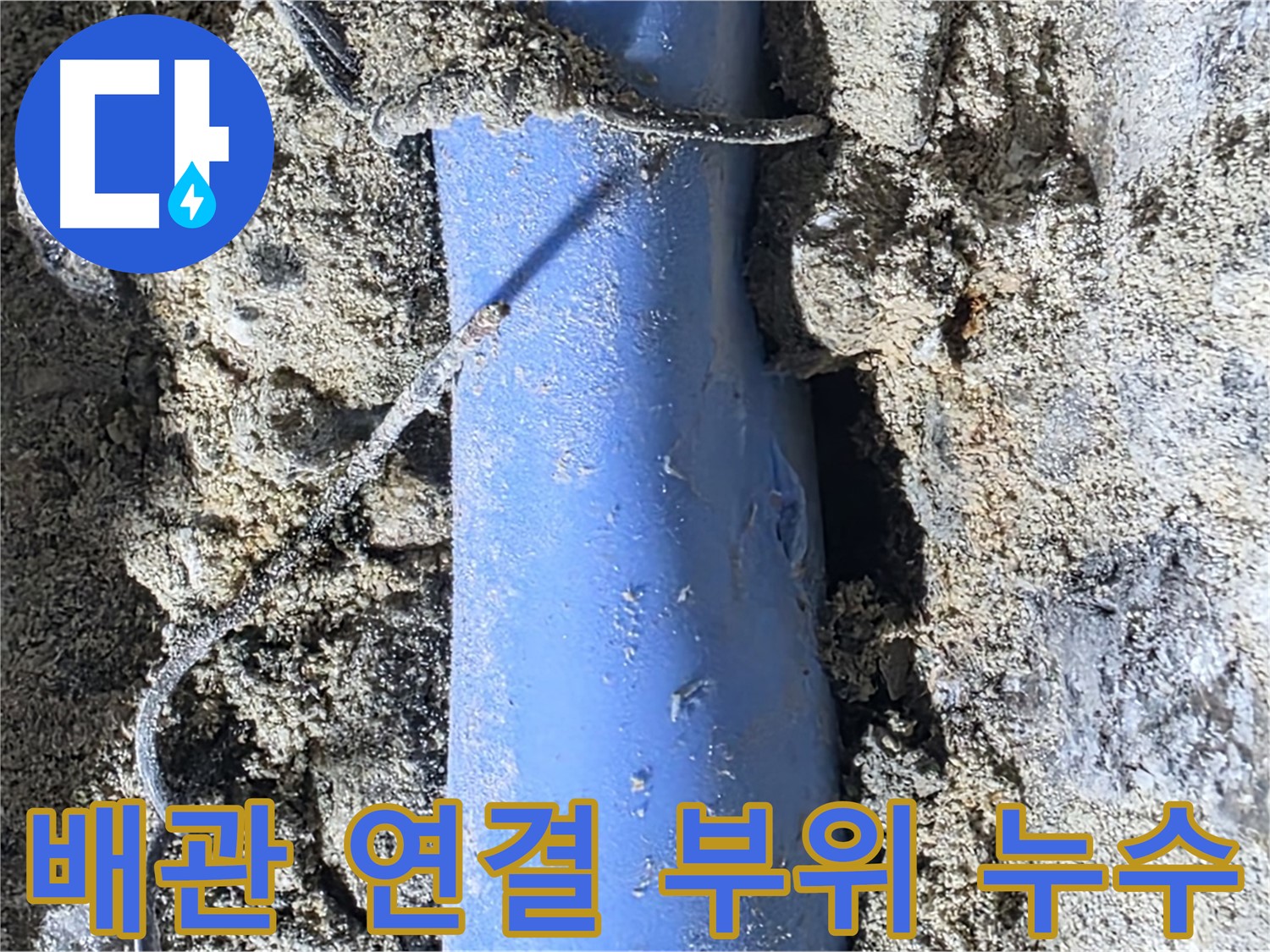 분당 쇳골로 누수 - 배관 연결 부위에서 발생하는 누수를 보여주는 사진입니다. 연결 부위의 노후화가 주된 원인입니다.