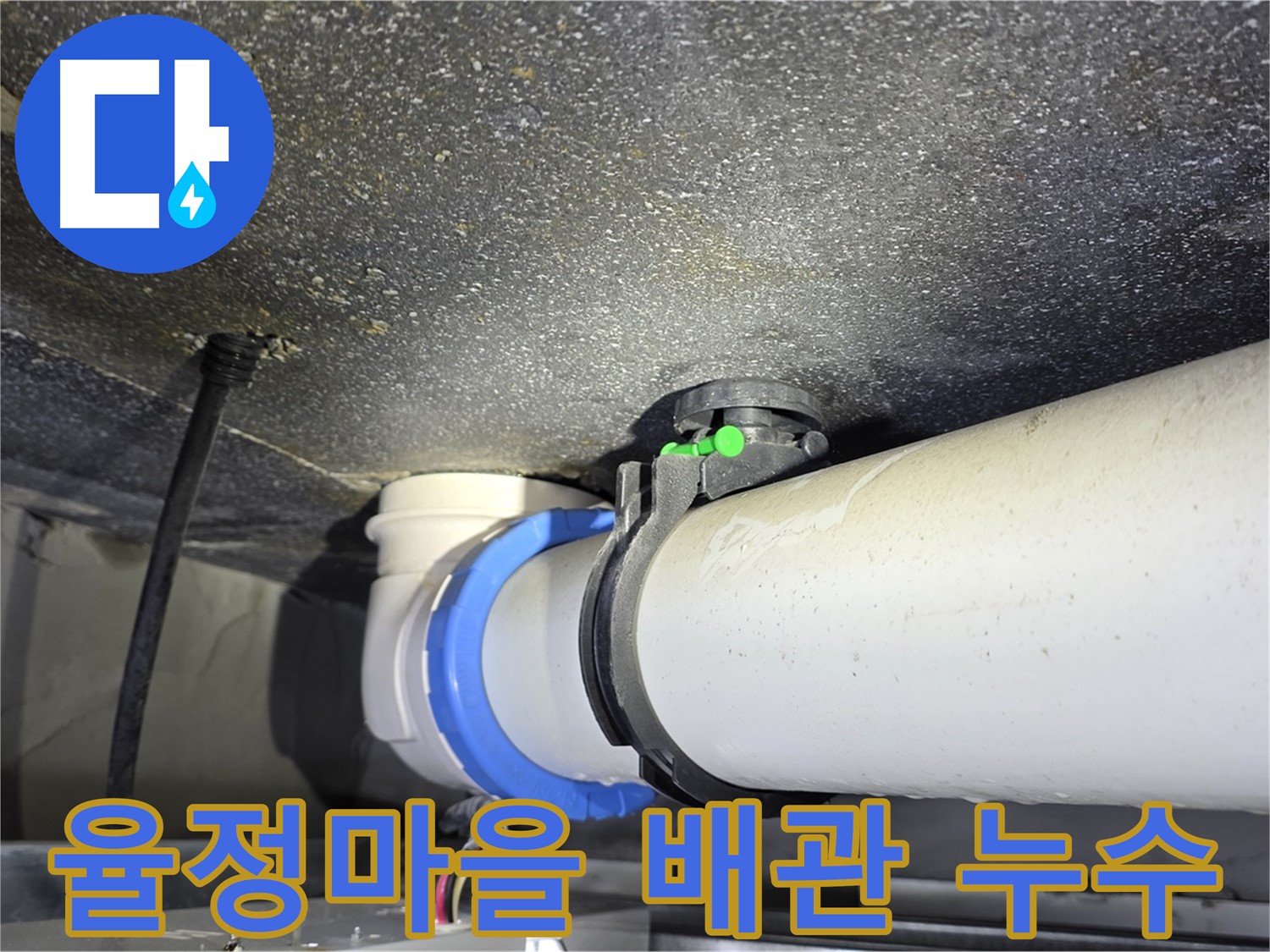 율정마을 아파트 배관 누수 - 전문 장비를 이용한 정확한 누수 위치 탐지 및 신속한 공사