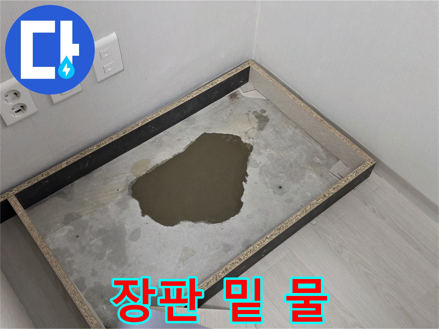 길음동 숭인로 누수 - 장판 밑 물 고임 확인 - 누수 해결 과정 본격 시작
