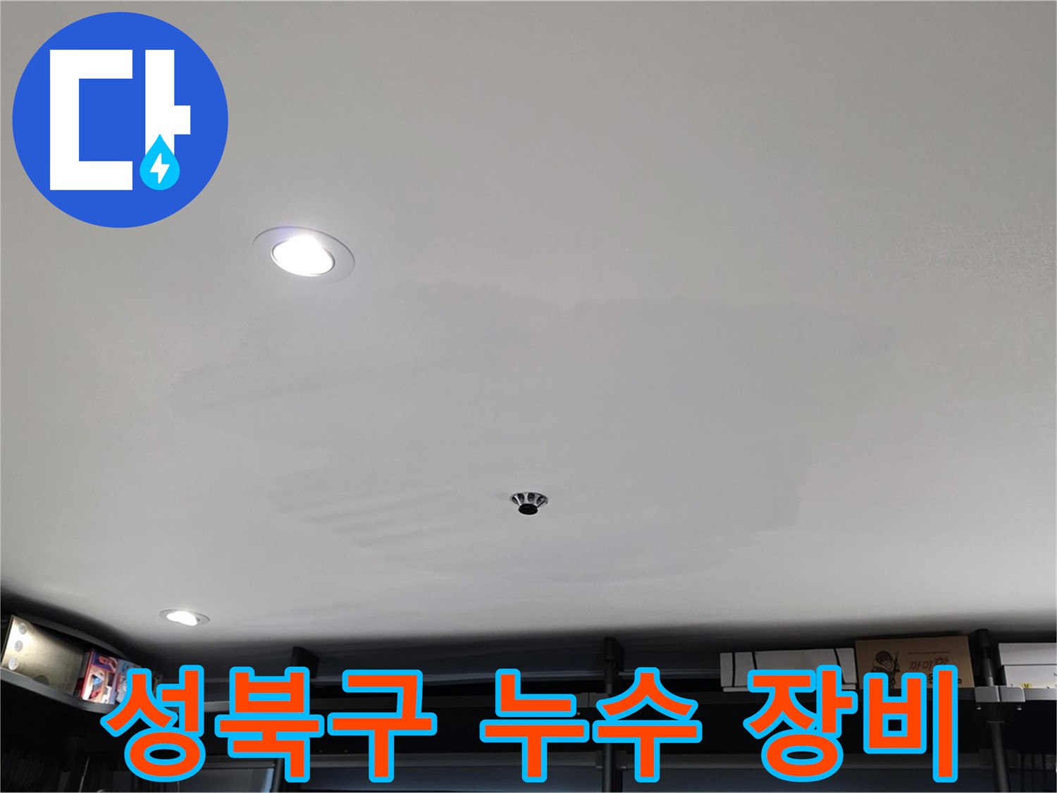 최첨단 누수 탐지 장비 - 젖은 천장 속 누수 지점 정밀 탐색