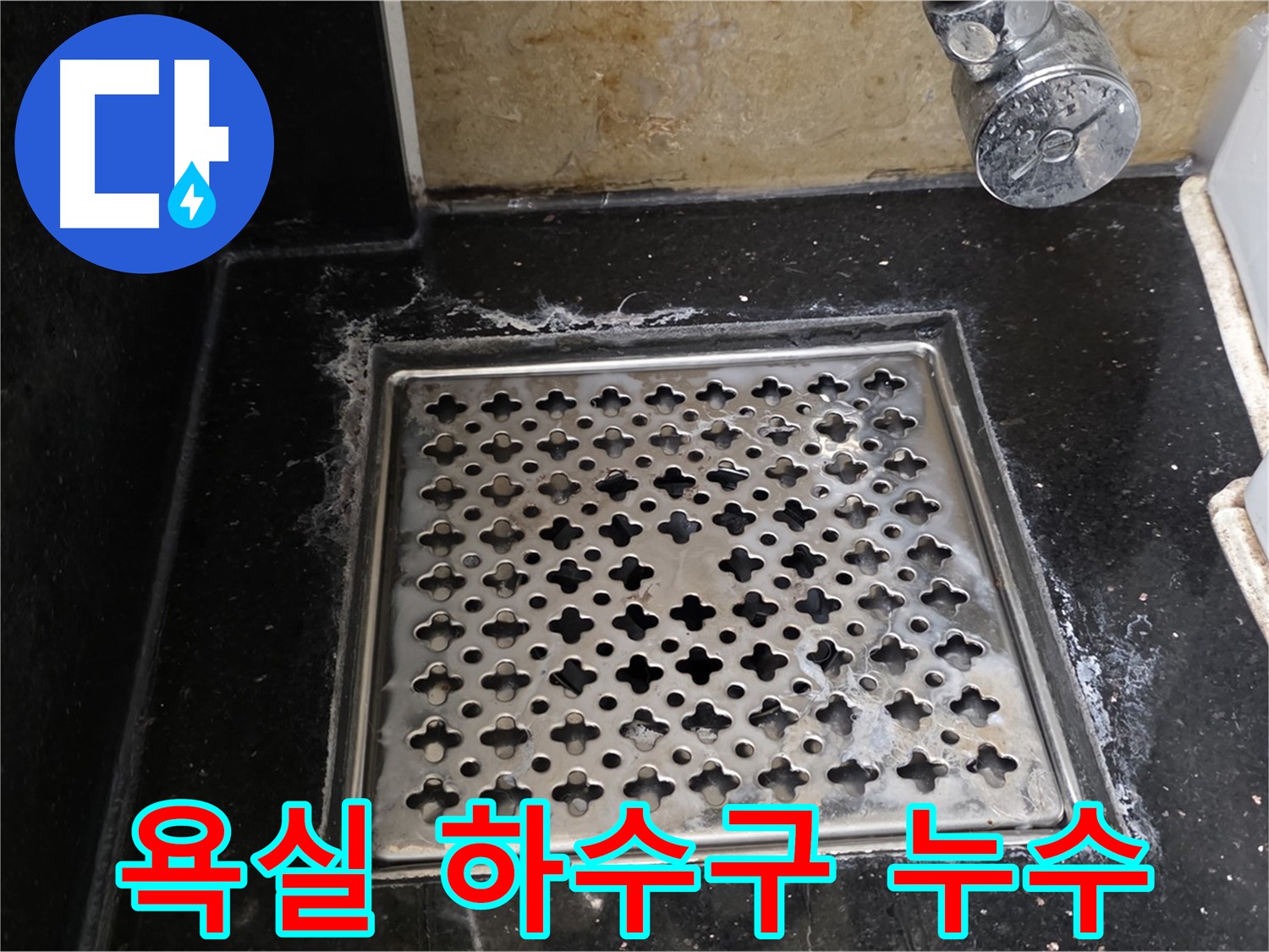 일산서구 탄현동 하이파크 인근에서 발생한 욕실 하수구 누수 - 정밀 진단을 통해 누수 원인을 파악합니다.