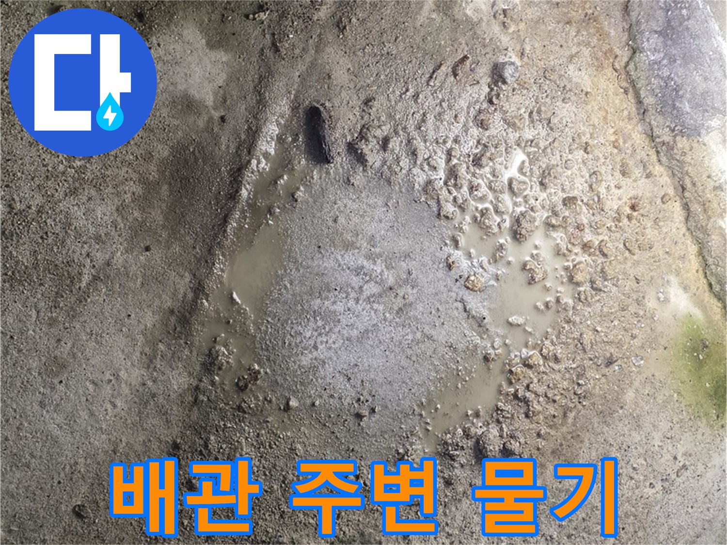 철원군 서면 와수리 누수 - 배관 주변 물기는 누수 초기 증상일 수 있습니다 - 꼼꼼한 점검이 필요합니다.
