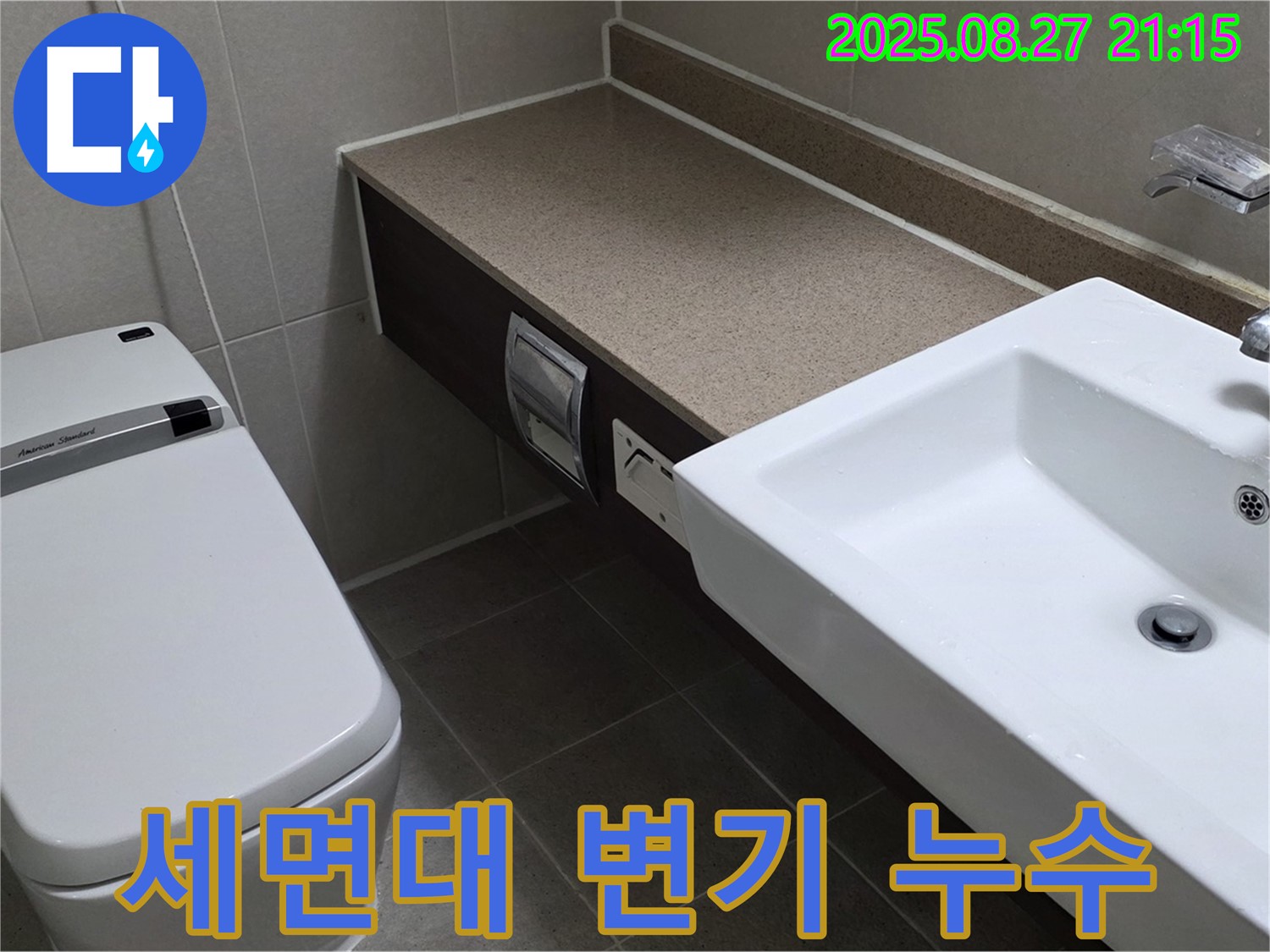 분당 운중동 세면대와 변기 누수 문제 해결 - 누수 원인 분석 및 완벽한 보수