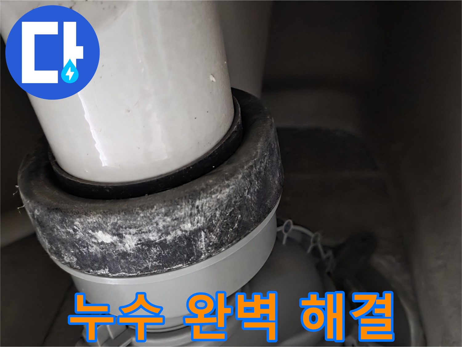 성남시 분당구 운중동 산운마을 변기 누수 - 배관 누수 완벽하게 해결