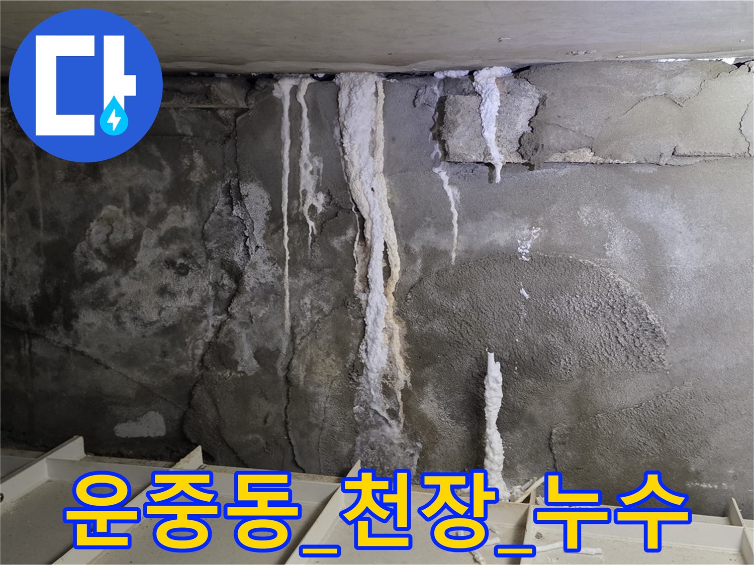 아랫집 천장 누수 발생