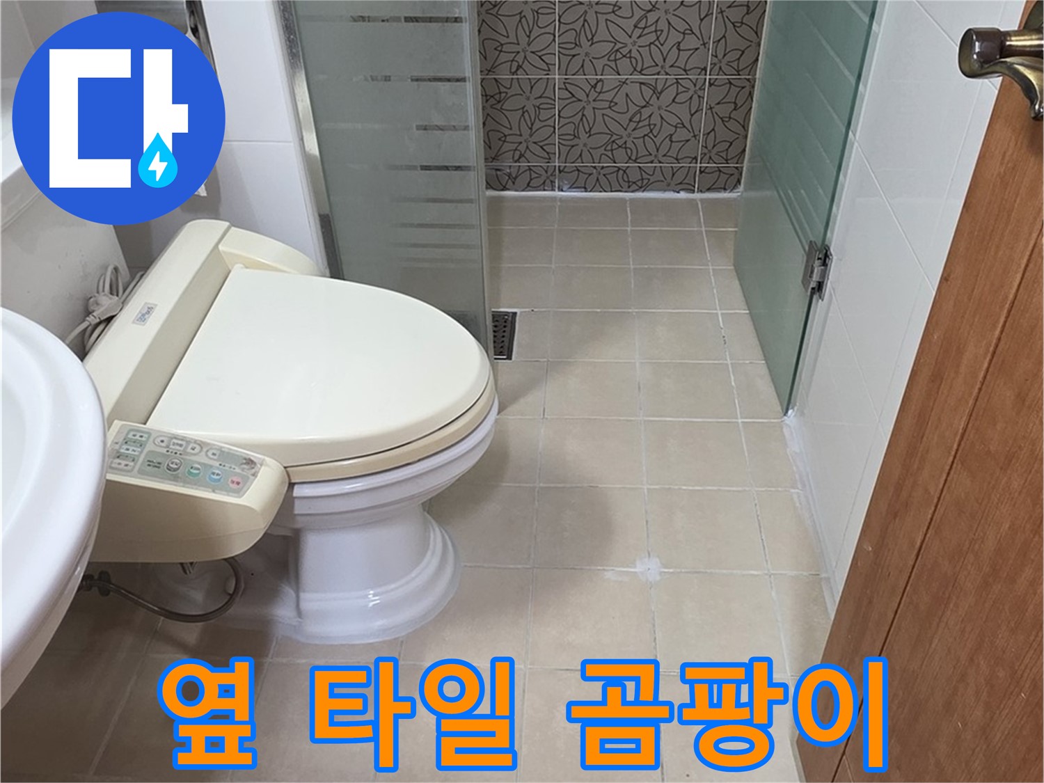 백석읍 서광아파트 - 변기 옆 타일 곰팡이 누수 분석