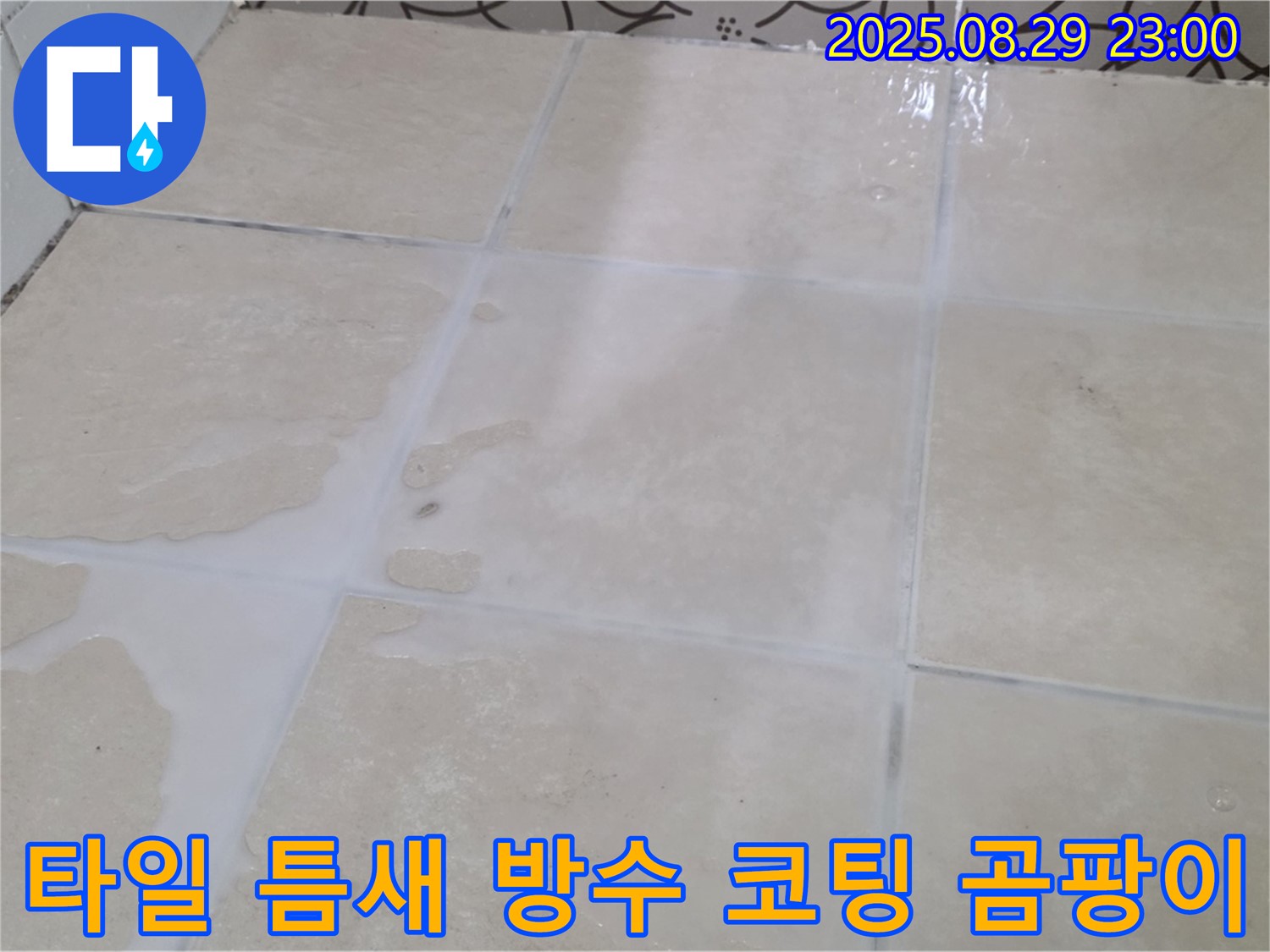 백석읍 서광아파트 욕실 - 타일 틈새 방수 코팅으로 누수와 곰팡이 동시 해결