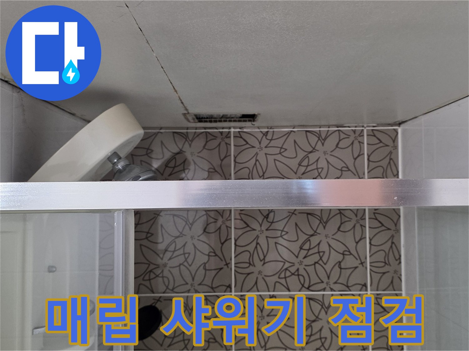 백석읍 서광아파트 천장 - 매립 샤워기 상태 정밀 점검