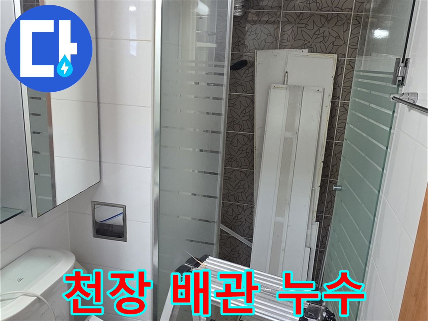 양주 백석 서광아파트 천장 누수 - 배관 문제 신속 해결