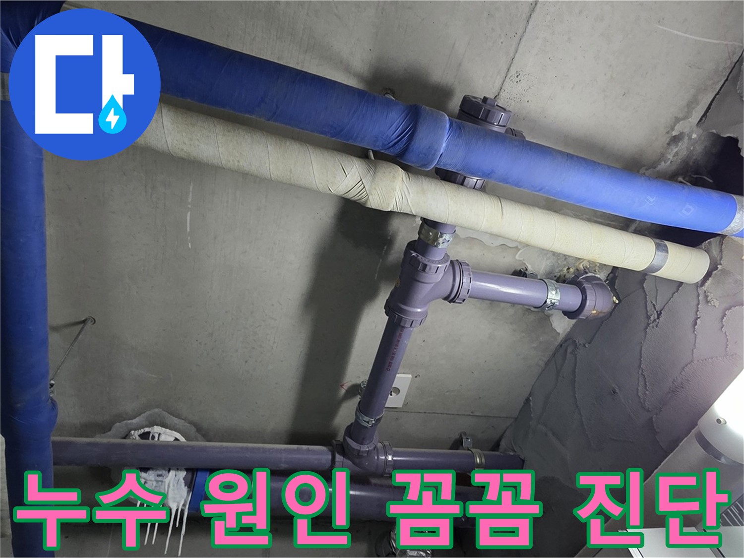 분당 운중동 산운마을 6단지 아파트 누수 원인 꼼꼼 진단 - 정확한 누수 원인을 파악하기 위해 모든 가능성을 열어두고 점검합니다.