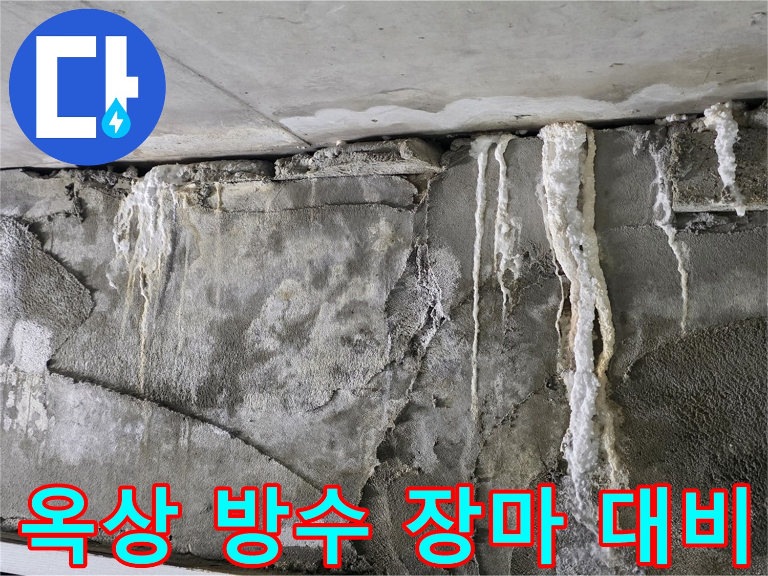 운중동 방수 - 옥상 방수, 여름 장마철 누수 대비 필수, 지금 문의