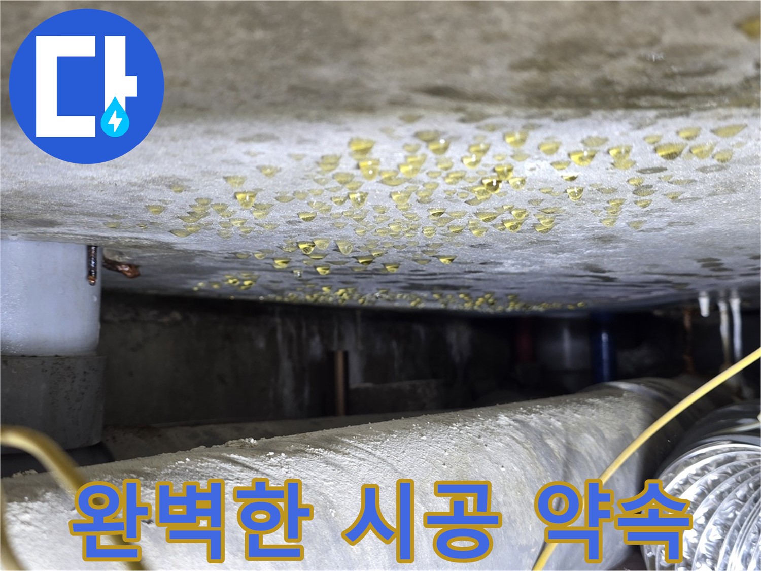 능동 누수 - 누수 걱정 없이 완벽한 시공 약속