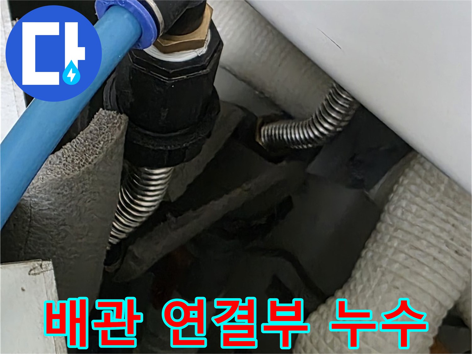 장안동 르.메이에르 장안타운에서 발생한 배관 연결부 누수 - 전문 장비로 정확하게 탐지하고 신속하게 해결합니다.