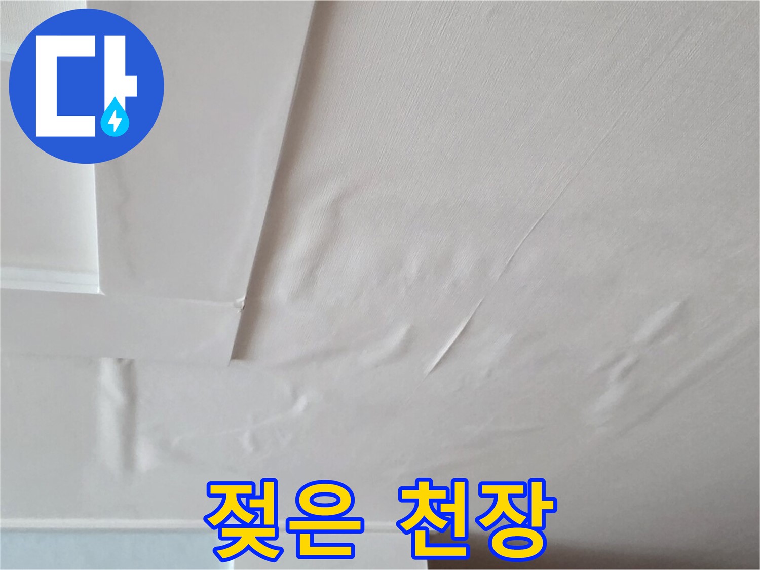포천 일동 아파트 천장 누수 - 젖은 천장과 곰팡이로 인한 호흡기 질환 악화