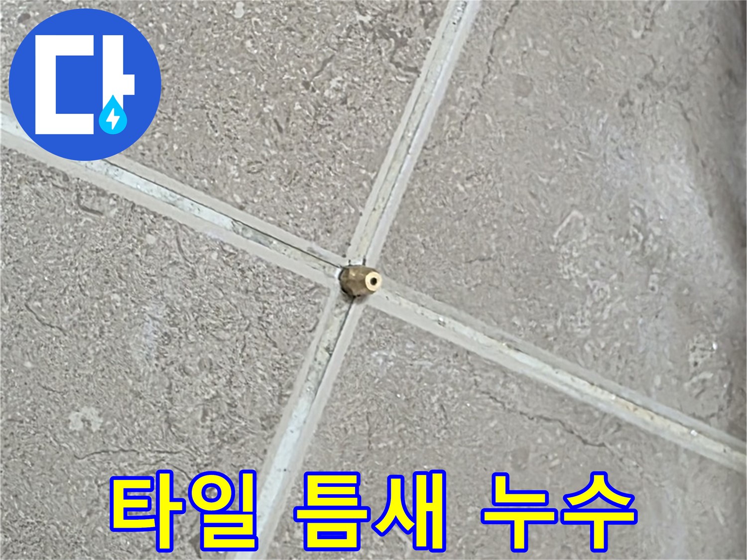 포천시 일동면 기산베스트빌 아파트 타일 틈새 누수 탐지 과정 - 미세한 누수도 놓치지 않고 찾아냅니다.