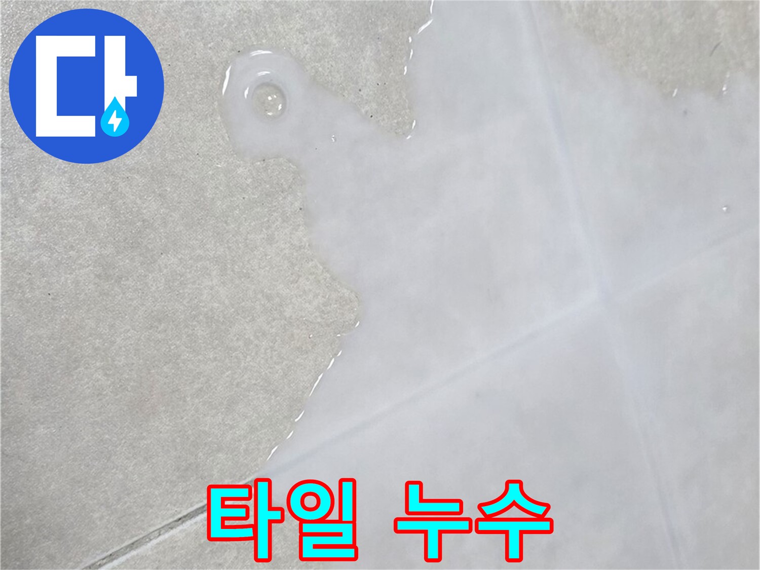 양주 옥정 율정마을 아파트 타일 누수 - 누수 탐지부터 완벽 시공까지 책임
