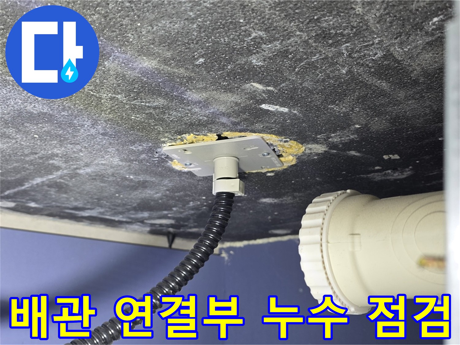 운정어반프라임 욕실 누수 - 배관 연결부 상태를 점검하여 누수 여부 확인