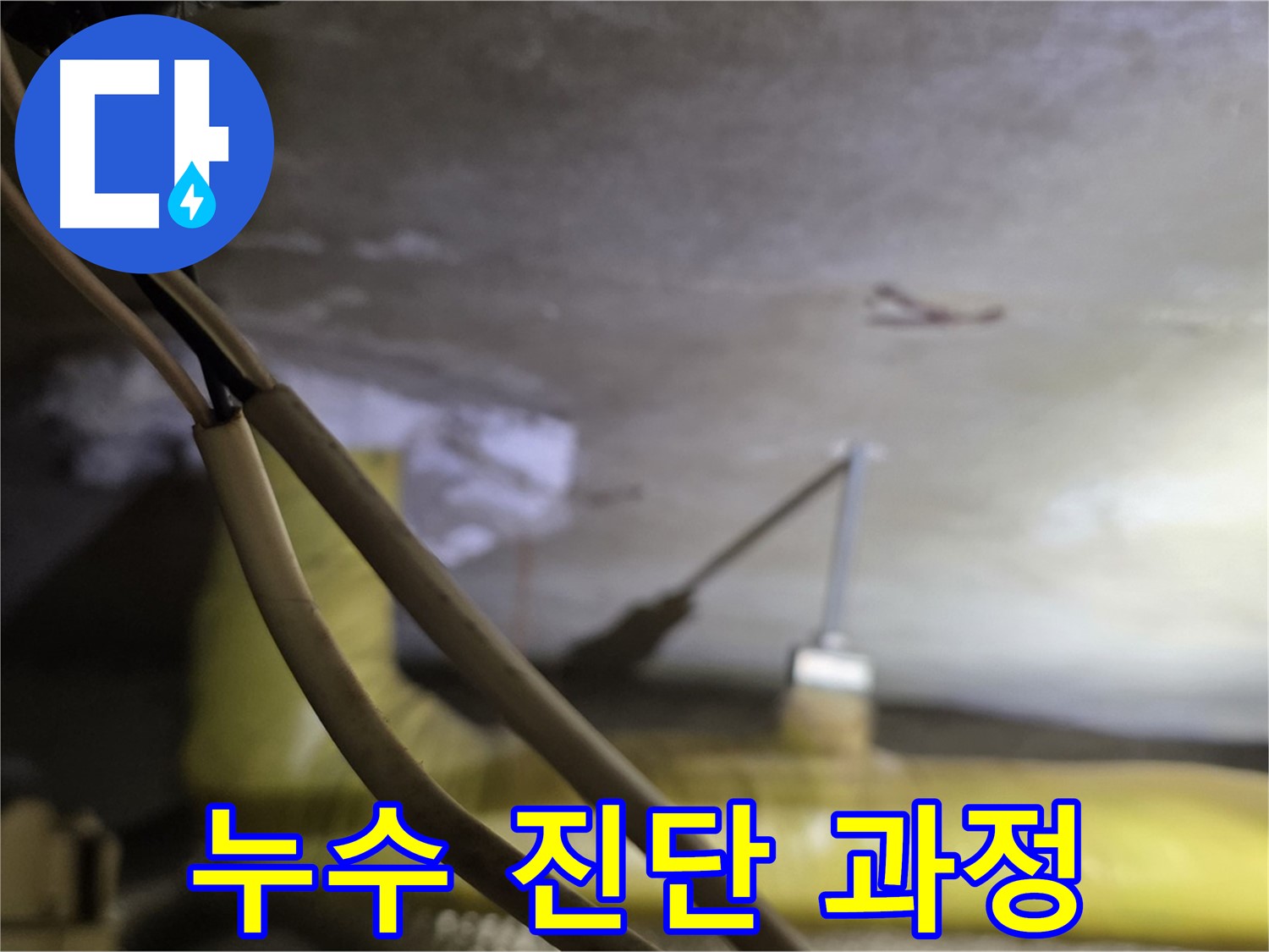 새절역 현대아파트 천장 누수 - 누수 진단을 위한 준비 과정