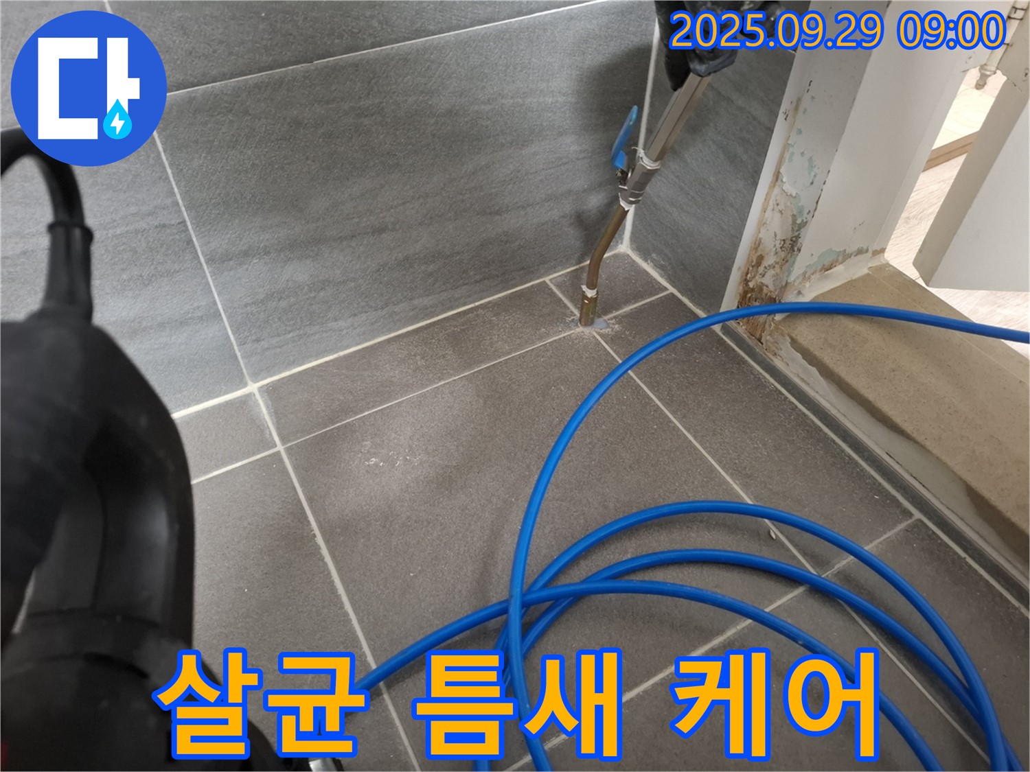 고온 살균 틈새 케어 - 틈새를 완벽하게 케어하여 누수 걱정을 덜어드립니다.