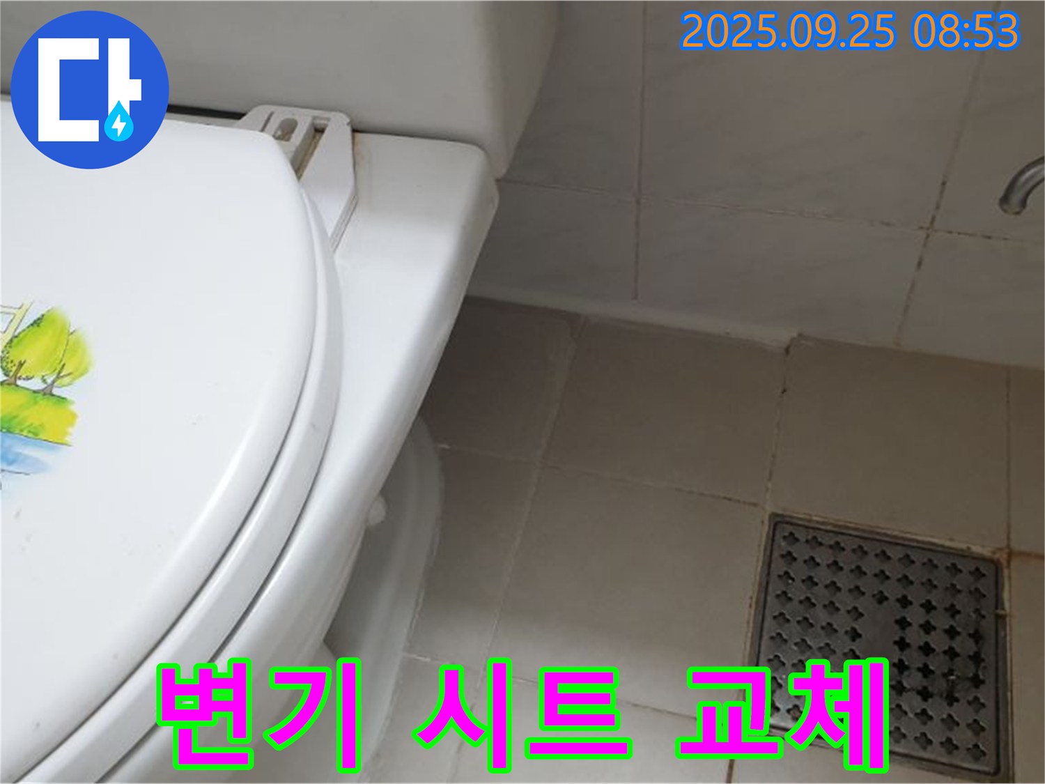 양주 가납리 변기 누수 - 깨진 변기 시트, 새 시트로 교체하여 쾌적하게!