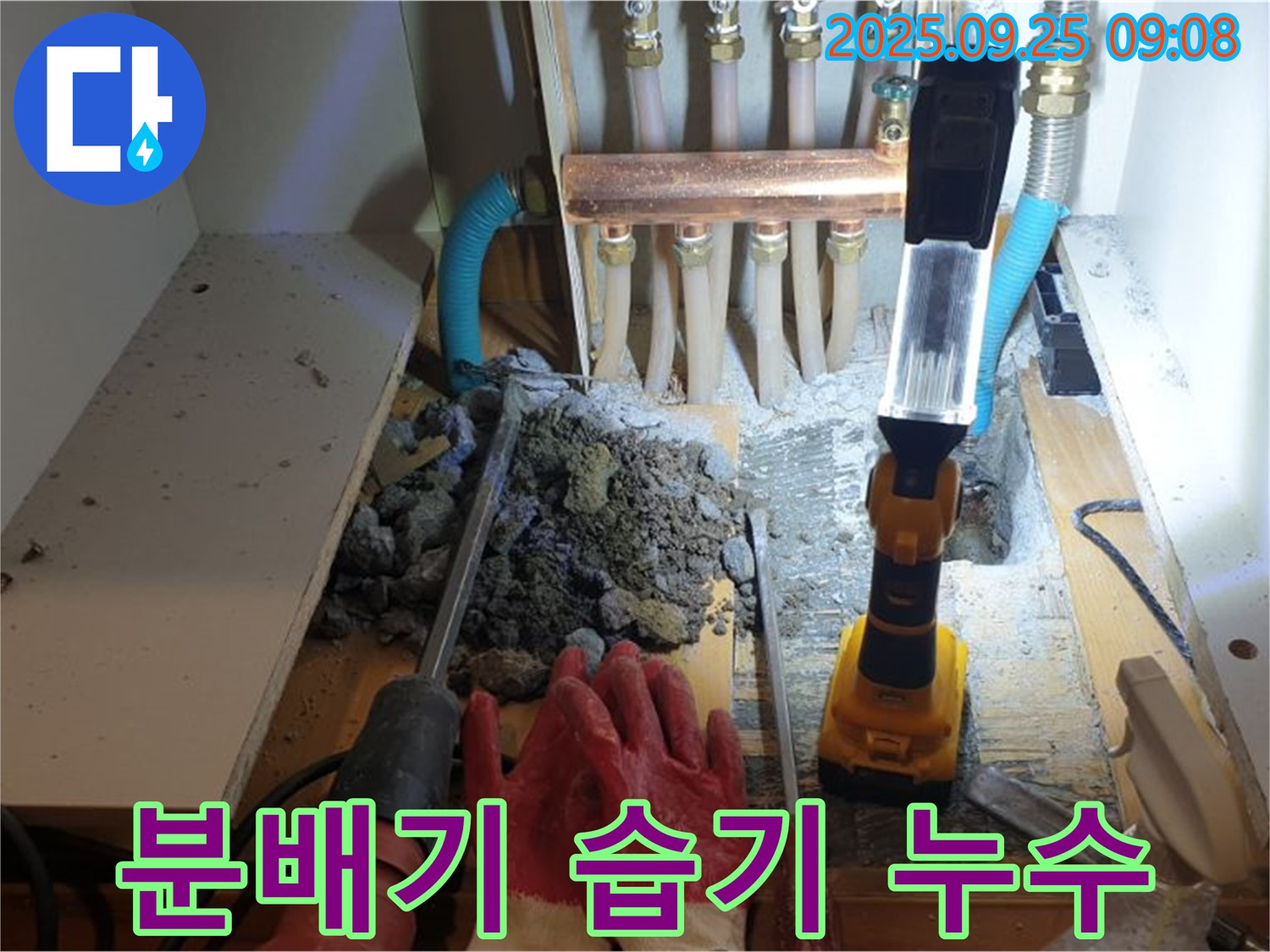 양주 백석읍 홍죽리 분배기 주변 습기 - 누수 가능성을 의심하고 전문가의 정확한 진단을 받아보세요.