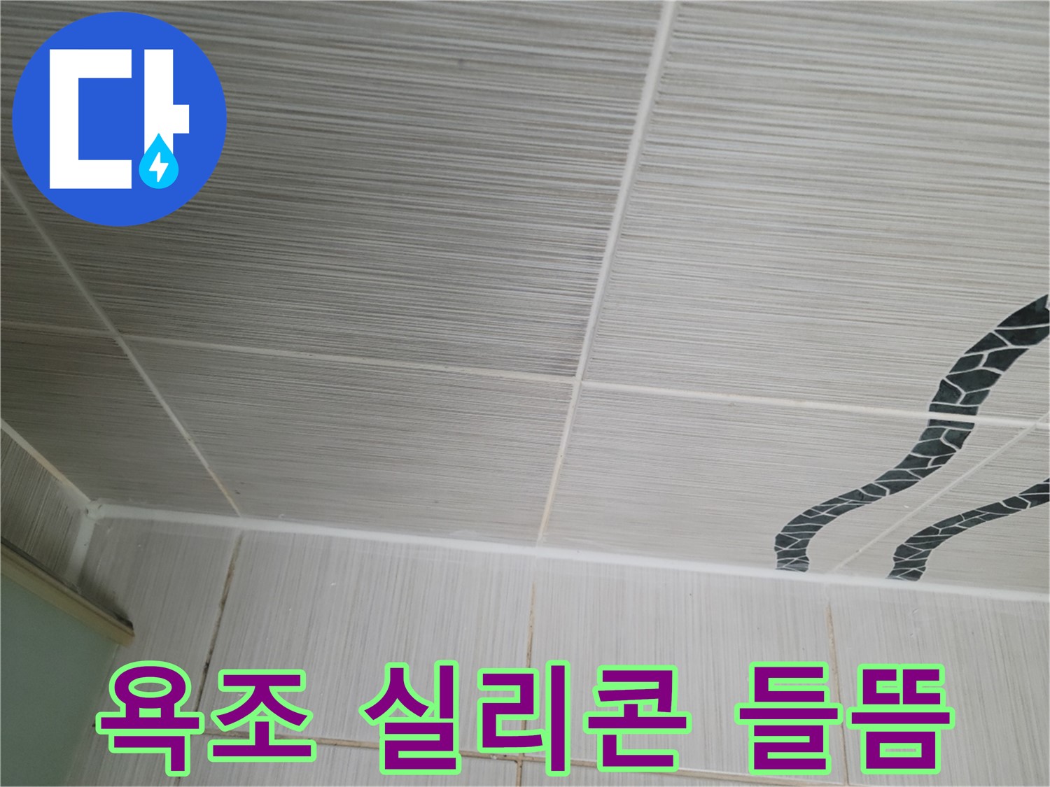 동두천 누수 - 욕조 실리콘 들뜸으로 인한 곰팡이 발생 및 누수 우려 상황입니다.