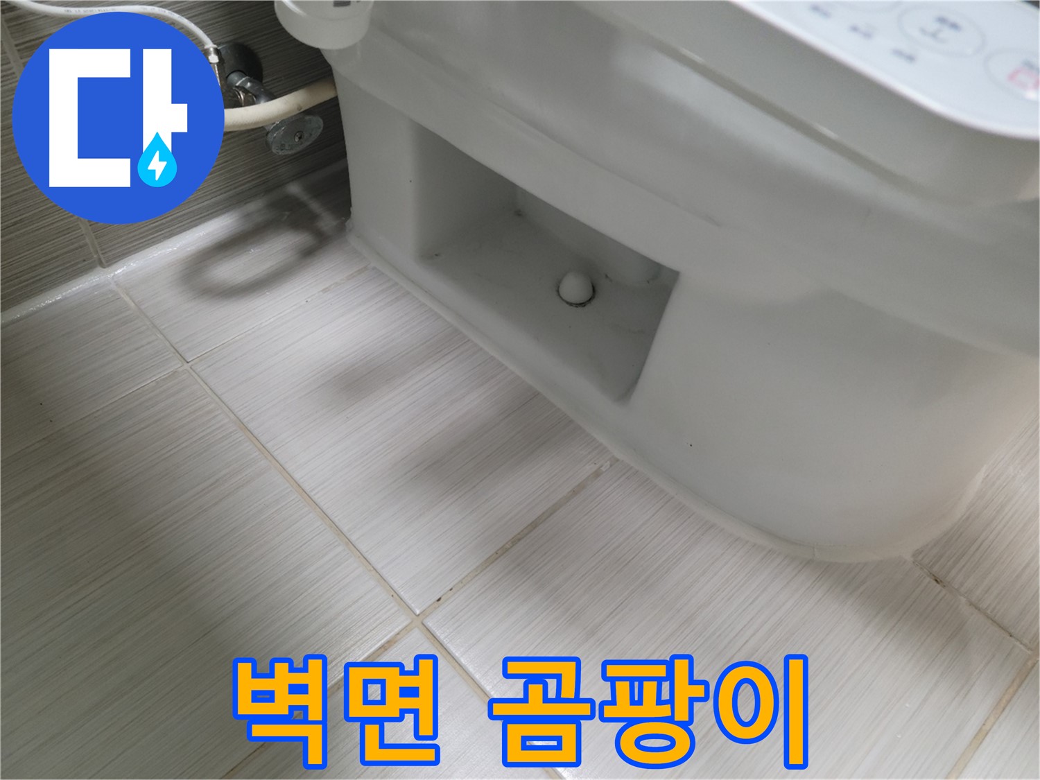 동두천 변기 누수 - 벽면 곰팡이 - 습기 주의