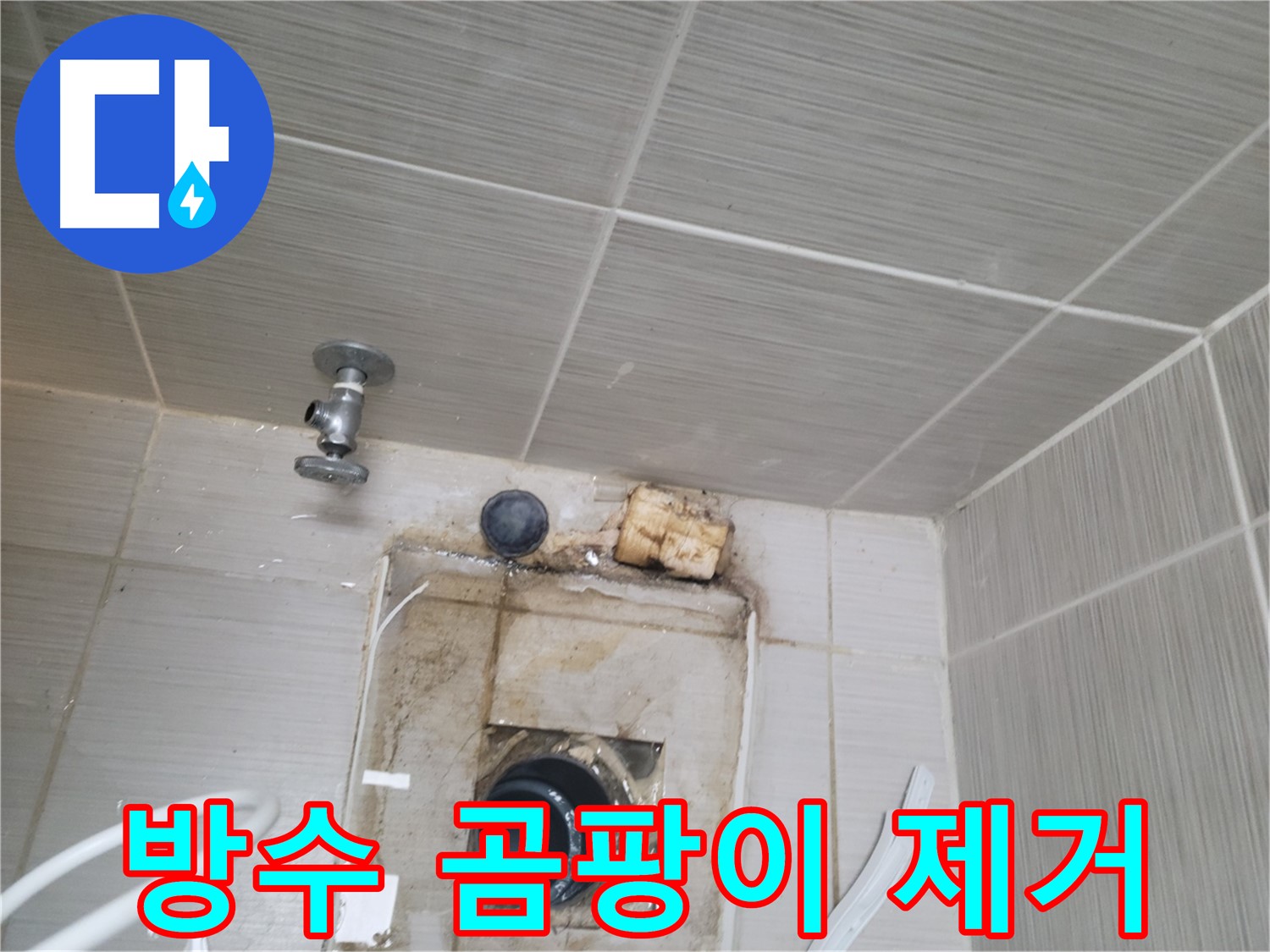 동두천 신창비바패밀리-2단지 환풍기 주변 방수 및 곰팡이 제거