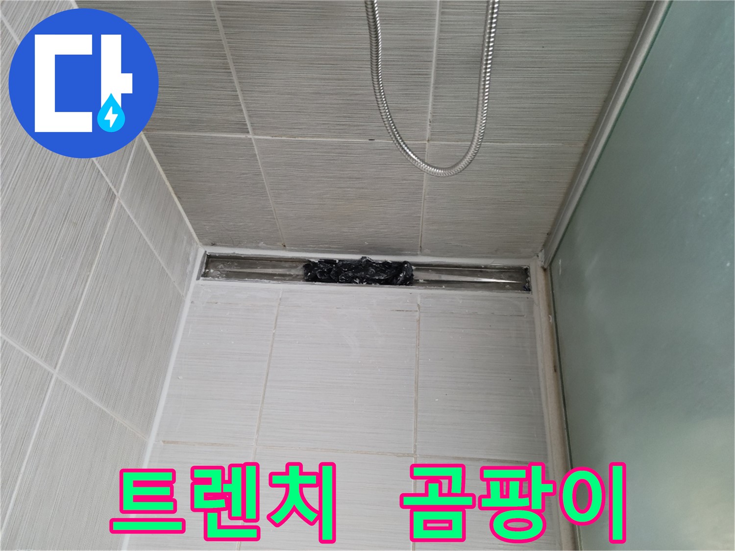 샤워부스 트렌치 - 곰팡이, 블랙리스트 등극?!
