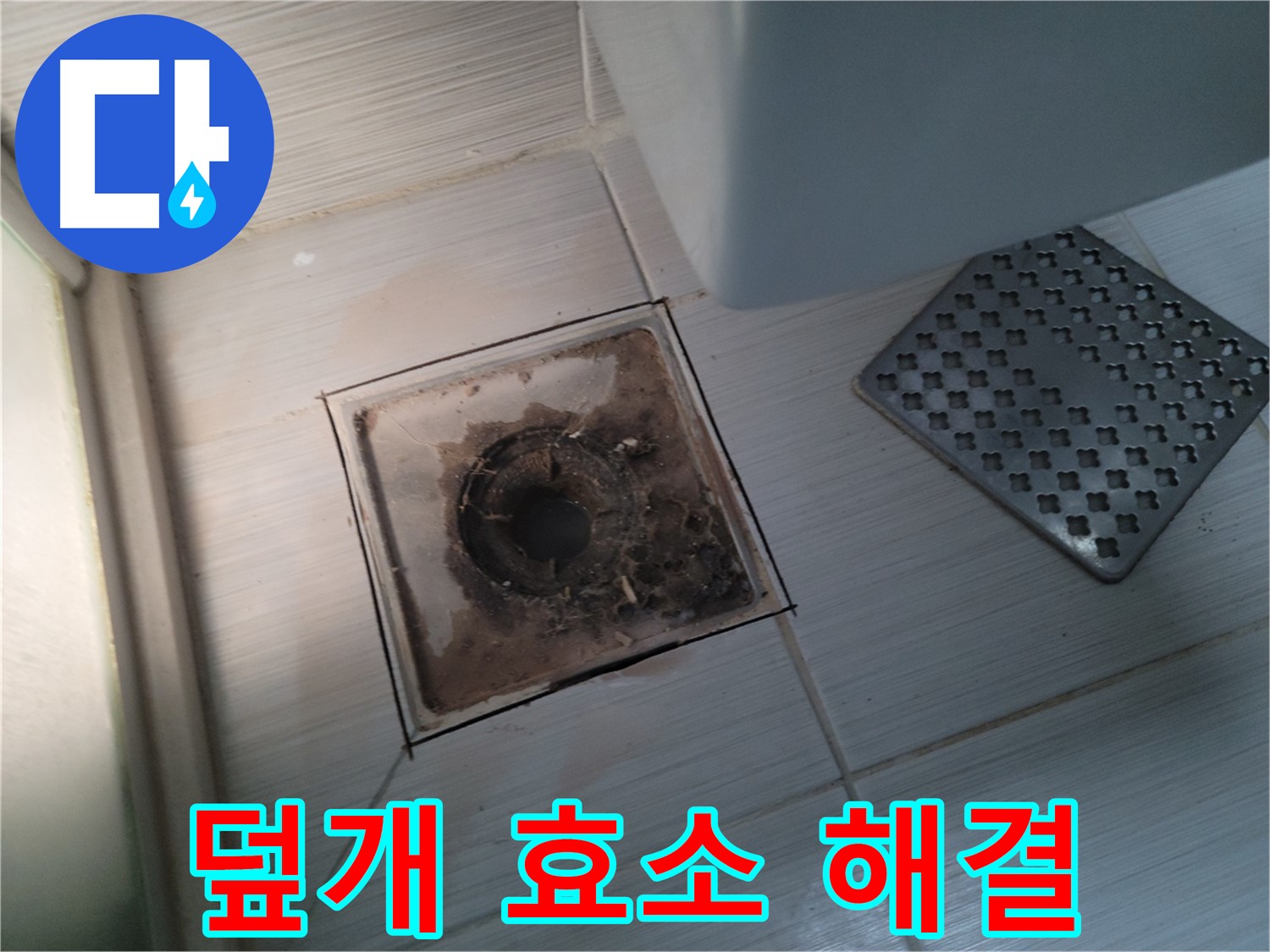 욕실 배수구 덮개 - 효소 세정제 - 안심하고 사용