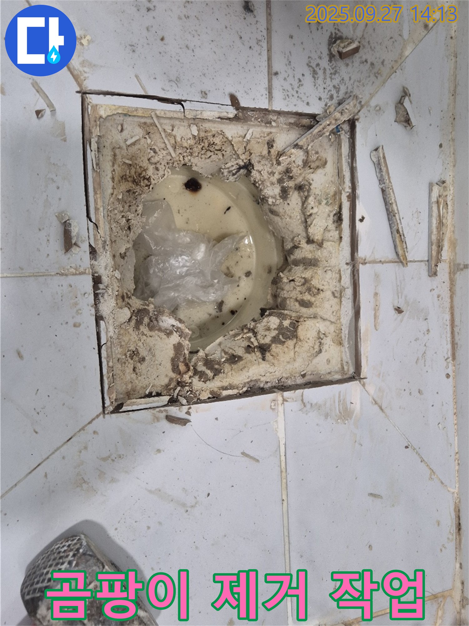 양주 광적 광석 욕실 - 곰팡이 및 물때 제거 작업 진행 - 깨끗하고 쾌적한 욕실 환경 조성
