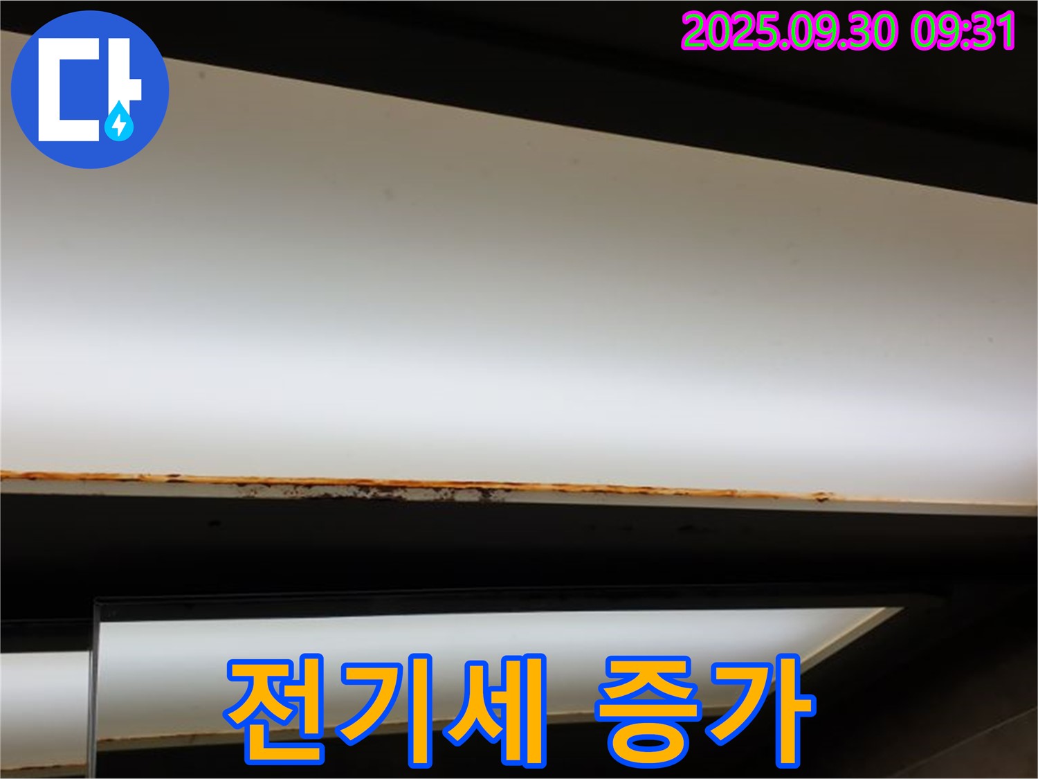 광적면 석우리 누수 - 형광등 누수! 전기세 증가 원인 해결