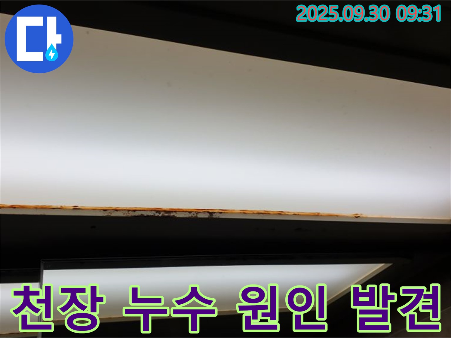 광적면 석우리에서 천장 누수 원인 발견 - 숙련된 누수 전문가의 정확한 진단