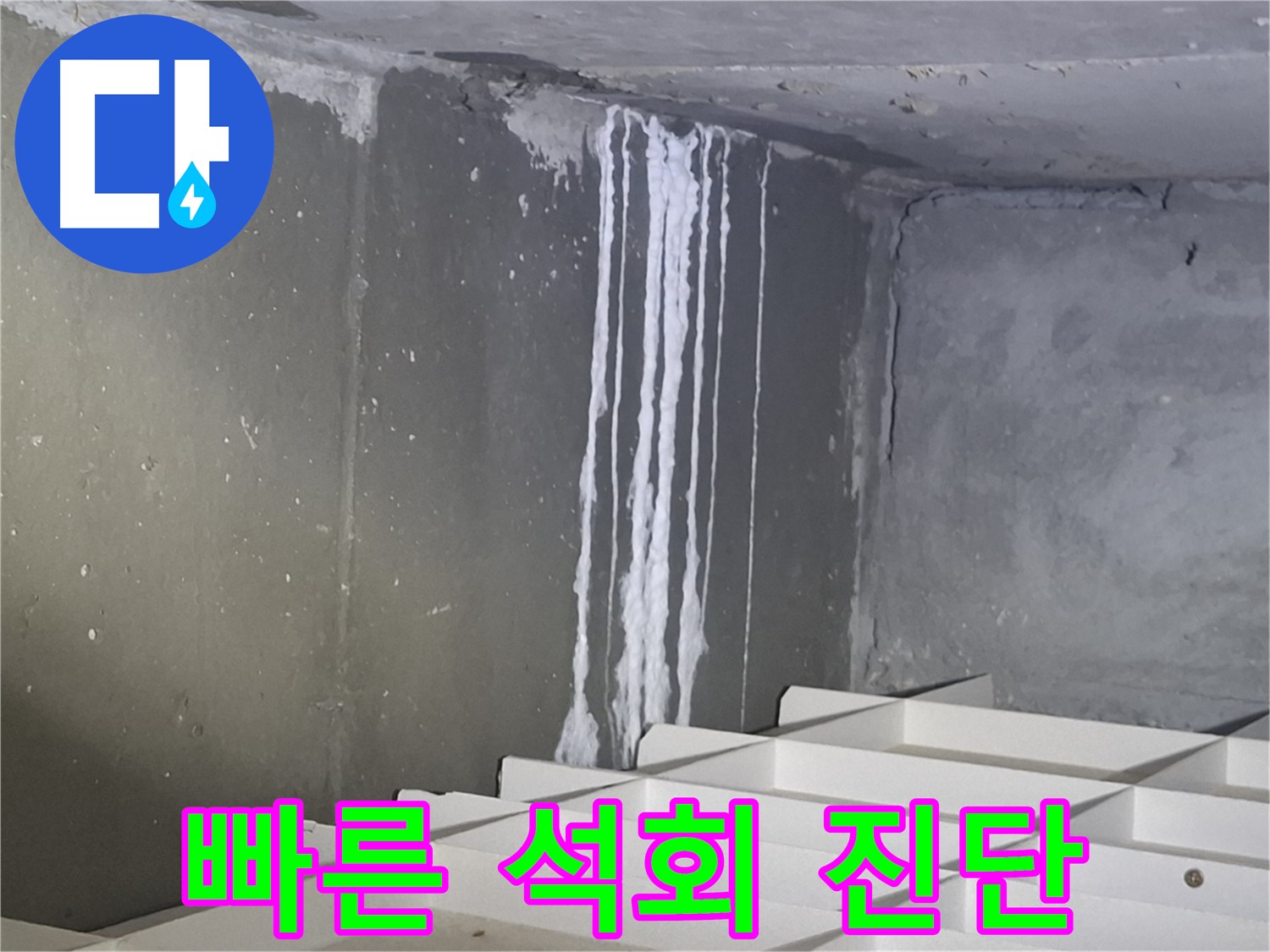 성남 봇들마을 아파트 - 석회 누수, 빠른 진단과 정확한 해결책 제시