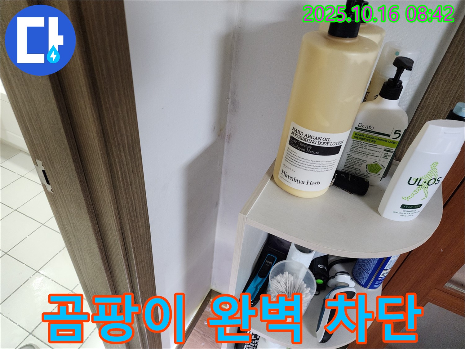양주 남면 경신리 욕실 곰팡이 - 누수 문제 해결로 완벽 차단, 쾌적한 욕실로 변신!