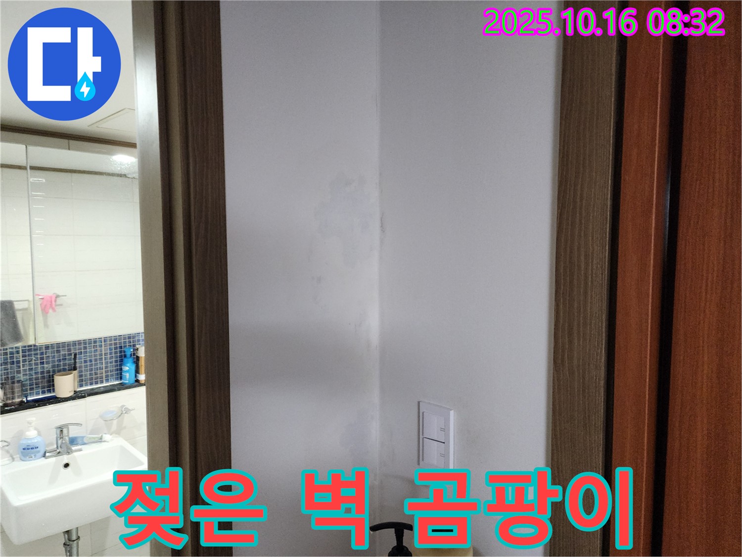양주시 경신리 젖은 벽 - 곰팡이 냄새 - 누수 긴급 점검