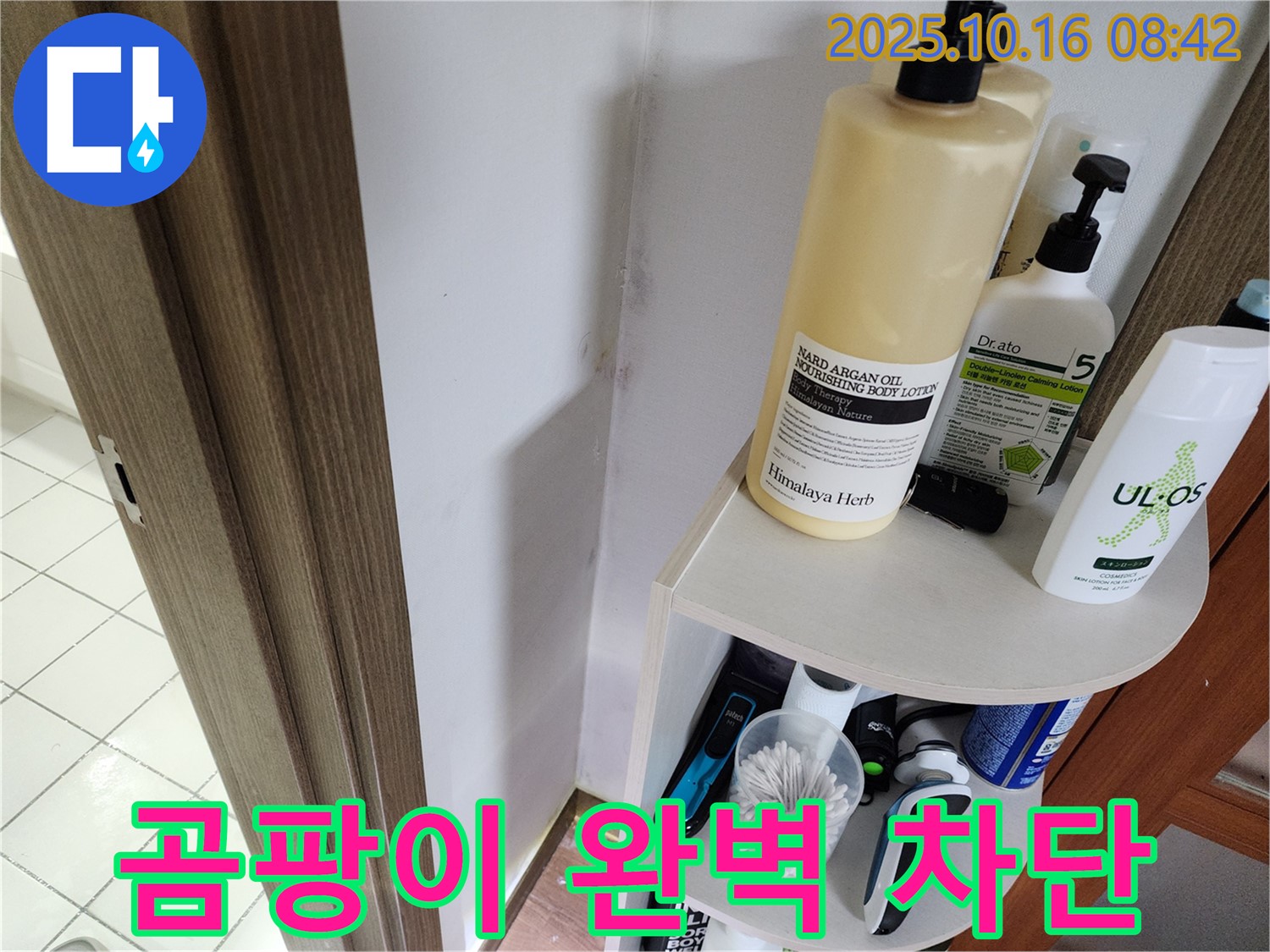 양주시 남면 경신리 욕실 곰팡이 - 누수 문제 해결로 완벽 차단, 쾌적한 욕실 완성!