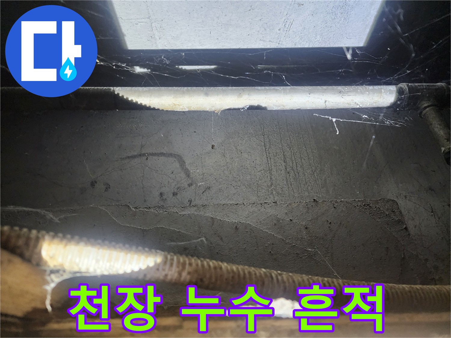 구로동 천장 누수 - 누수 원인 추적 중