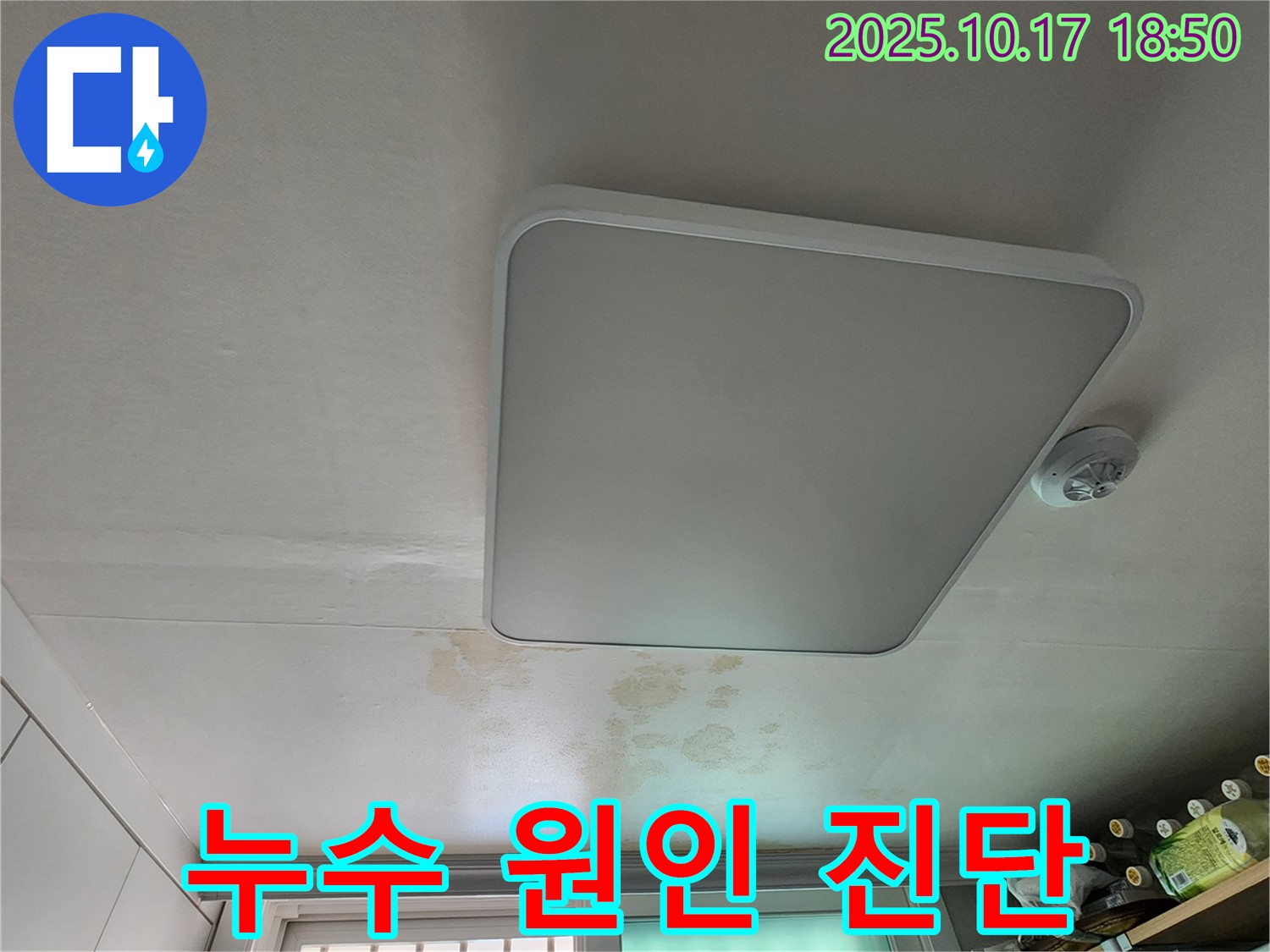 양주시 남면 상수리 주택 천장 - 꼼꼼한 점검으로 누수 원인 완벽 진단