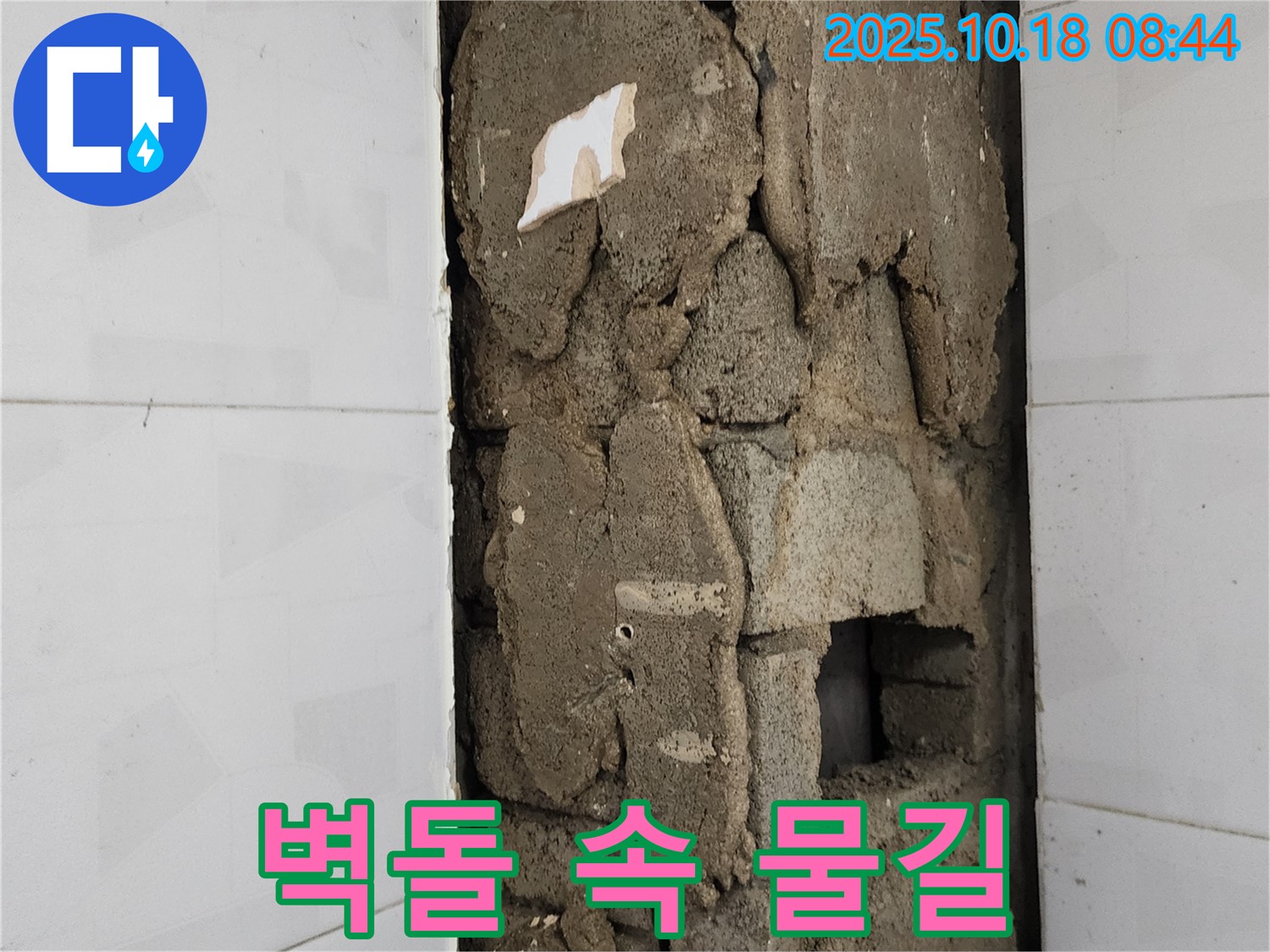 양주시 울대리 누수 - 낡은 벽돌 속 숨은 물길 추적 과정