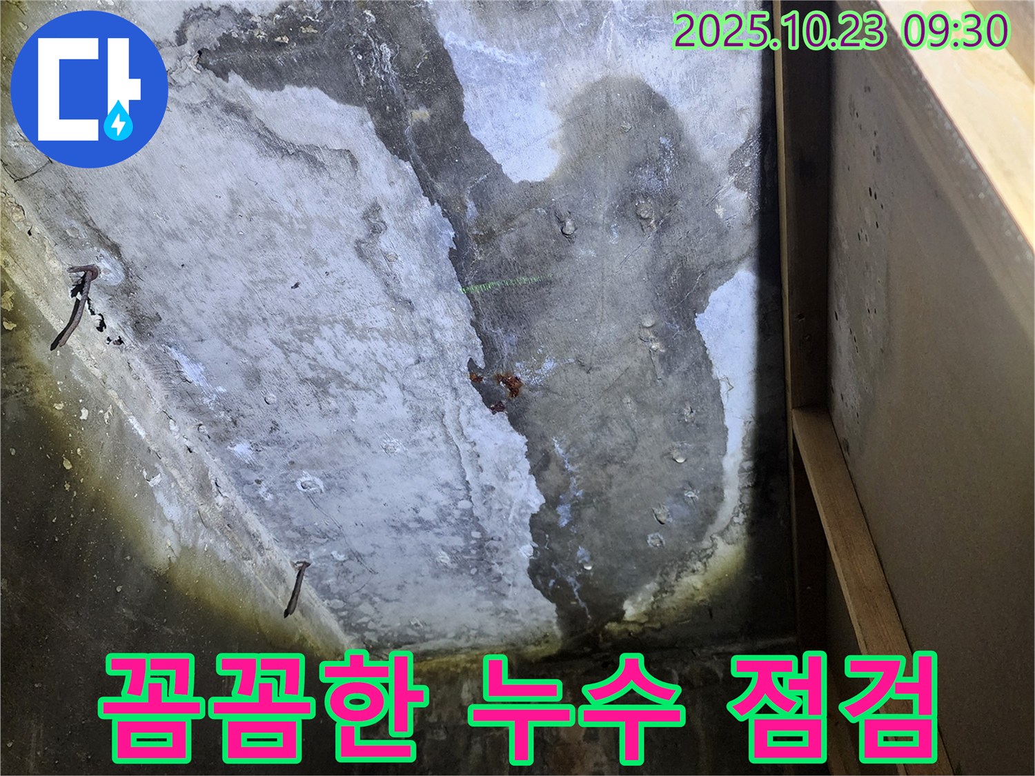 양주 도하리 천장 누수 - 꼼꼼한 점검과 확실한 시공으로 누수 문제 해결