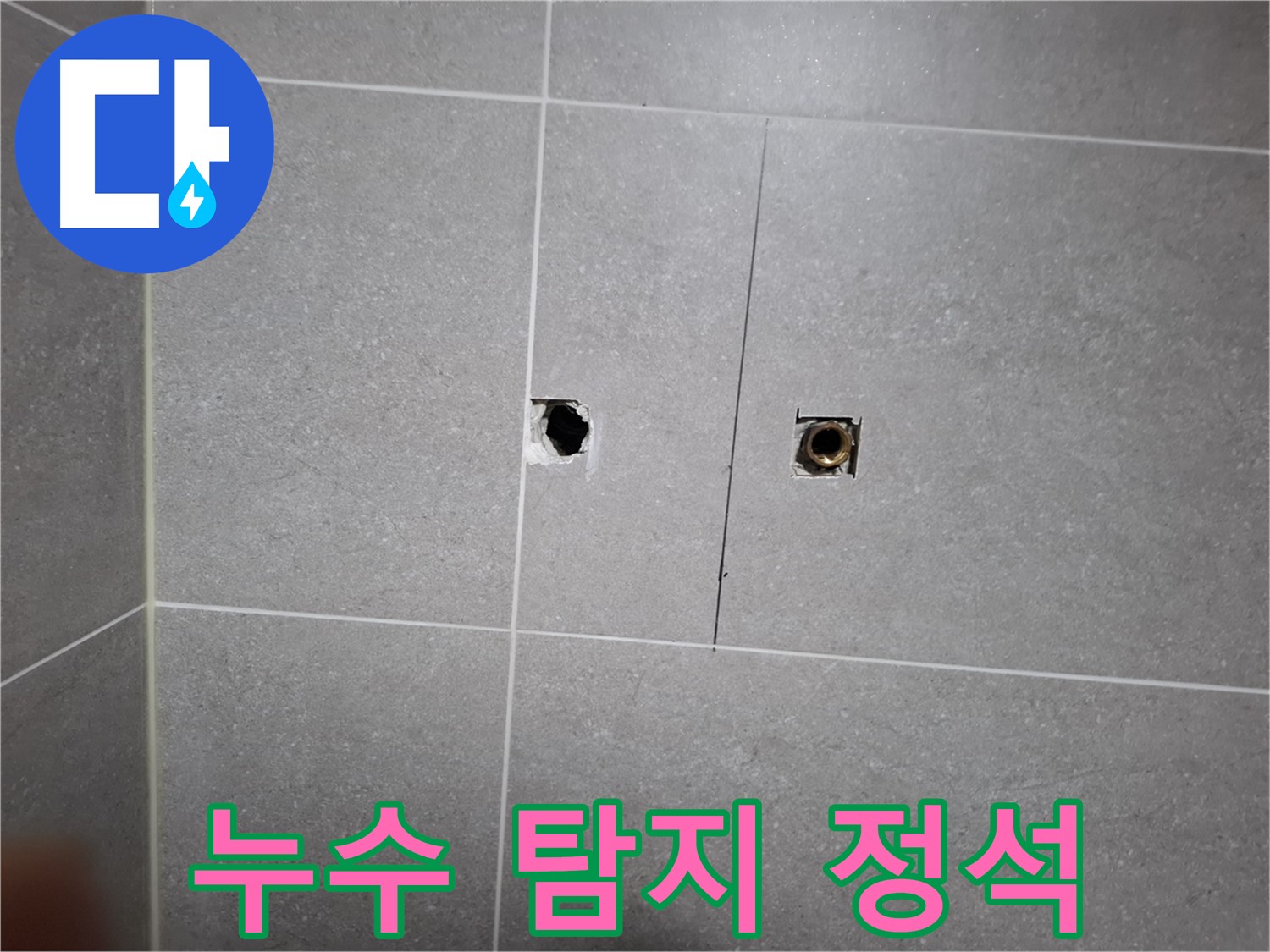 고양시 덕양구 지축동에서 누수 탐지의 정석을 보여주는 모습 - 정확한 진단과 확실한 해결을 약속드립니다.