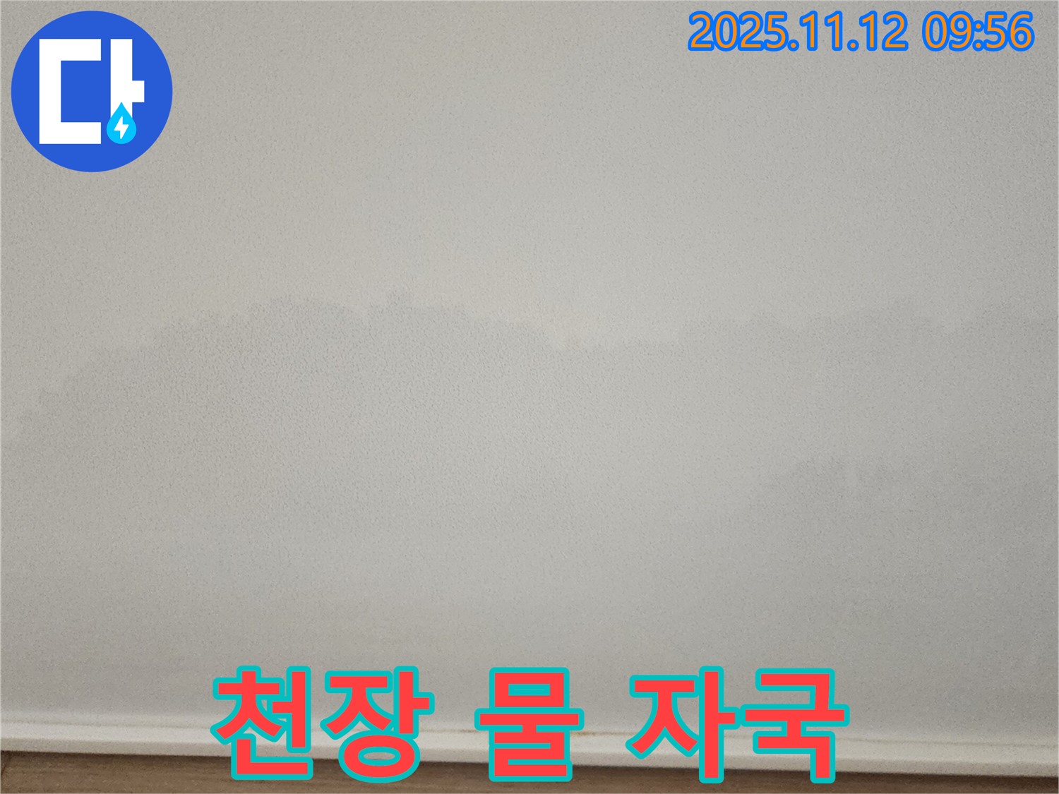 무봉리 천장 물 자국 - 누수 원인 진단 및 해결 - 누수탐지 전문가의 책임 시공