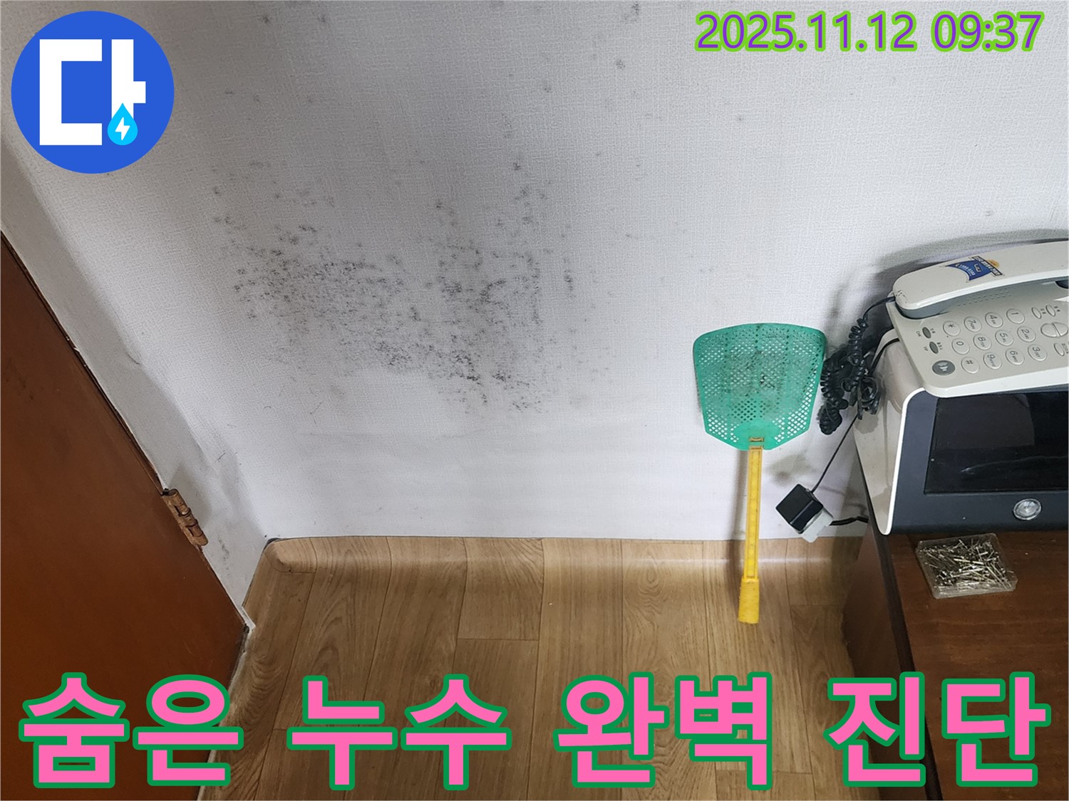 벽 곰팡이 - 숨은 누수까지 찾아 완벽하게 해결해 드립니다 - 포천 누수탐지 전문