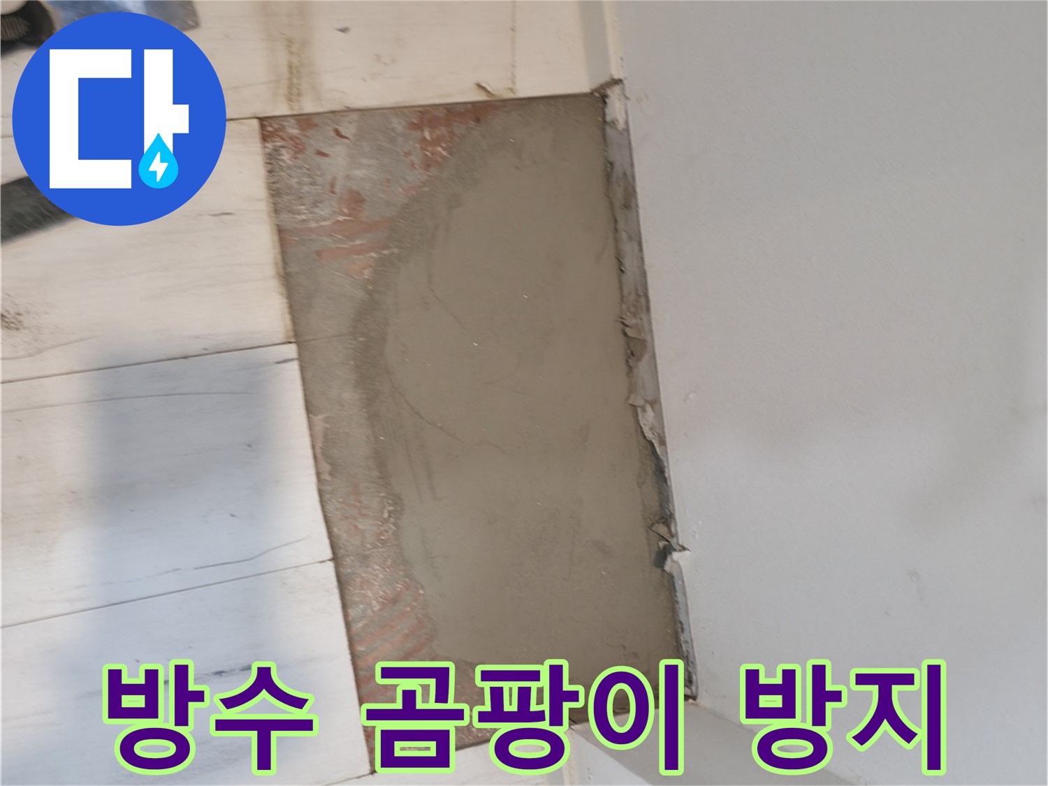 방수 미장으로 곰팡이 OUT - 깨끗하게!